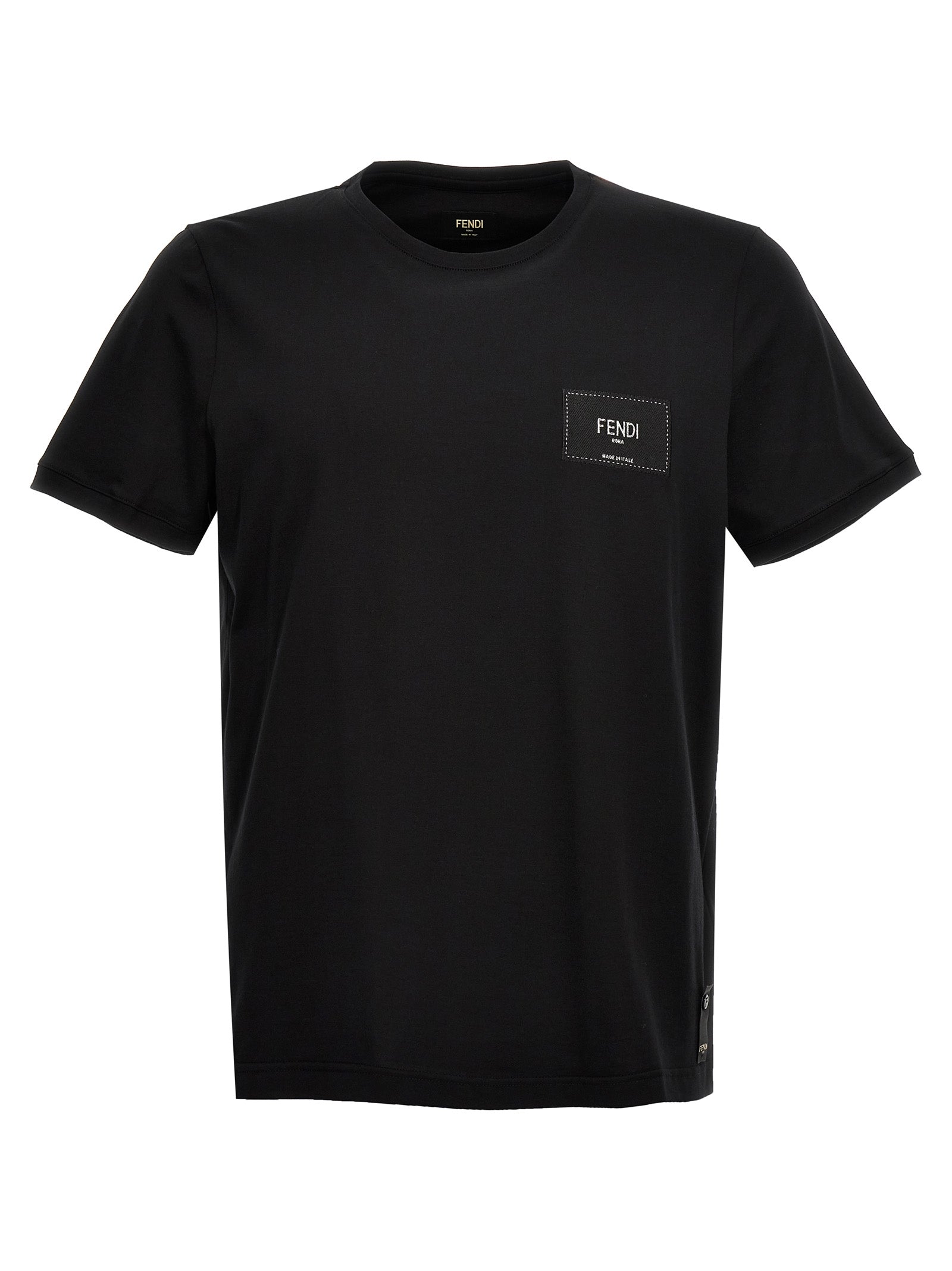 Fendi Logo Patch T-Shirt