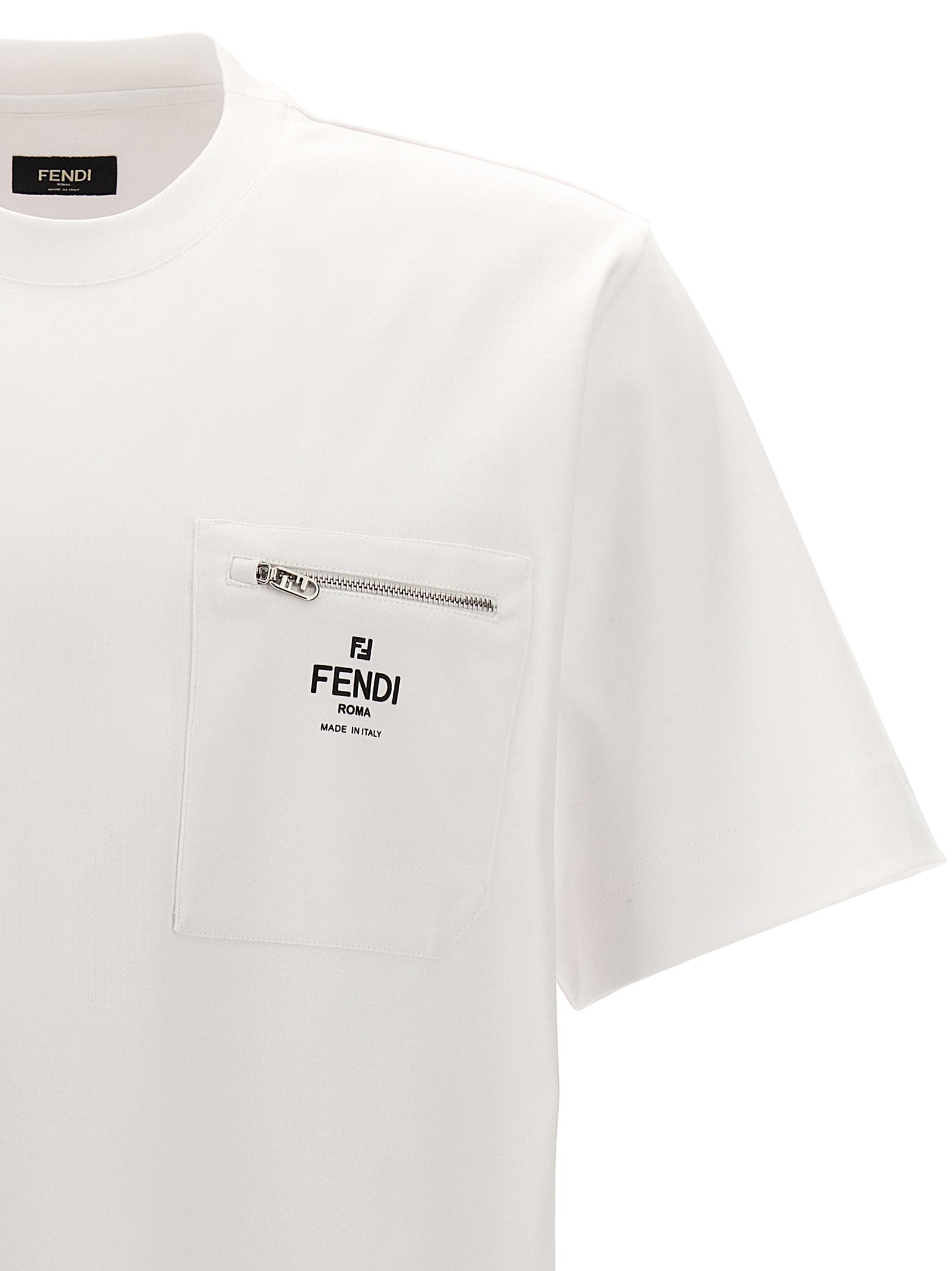 Fendi 'Fendi O'Lock' T-Shirt