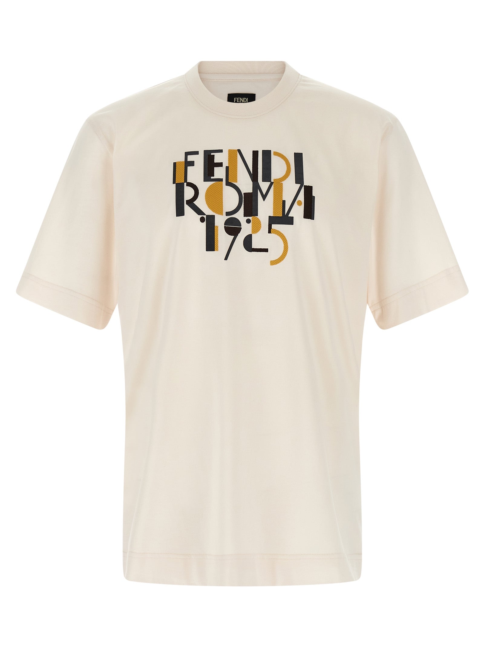 Fendi 'Fendi Roma 1925' Print T-Shirt