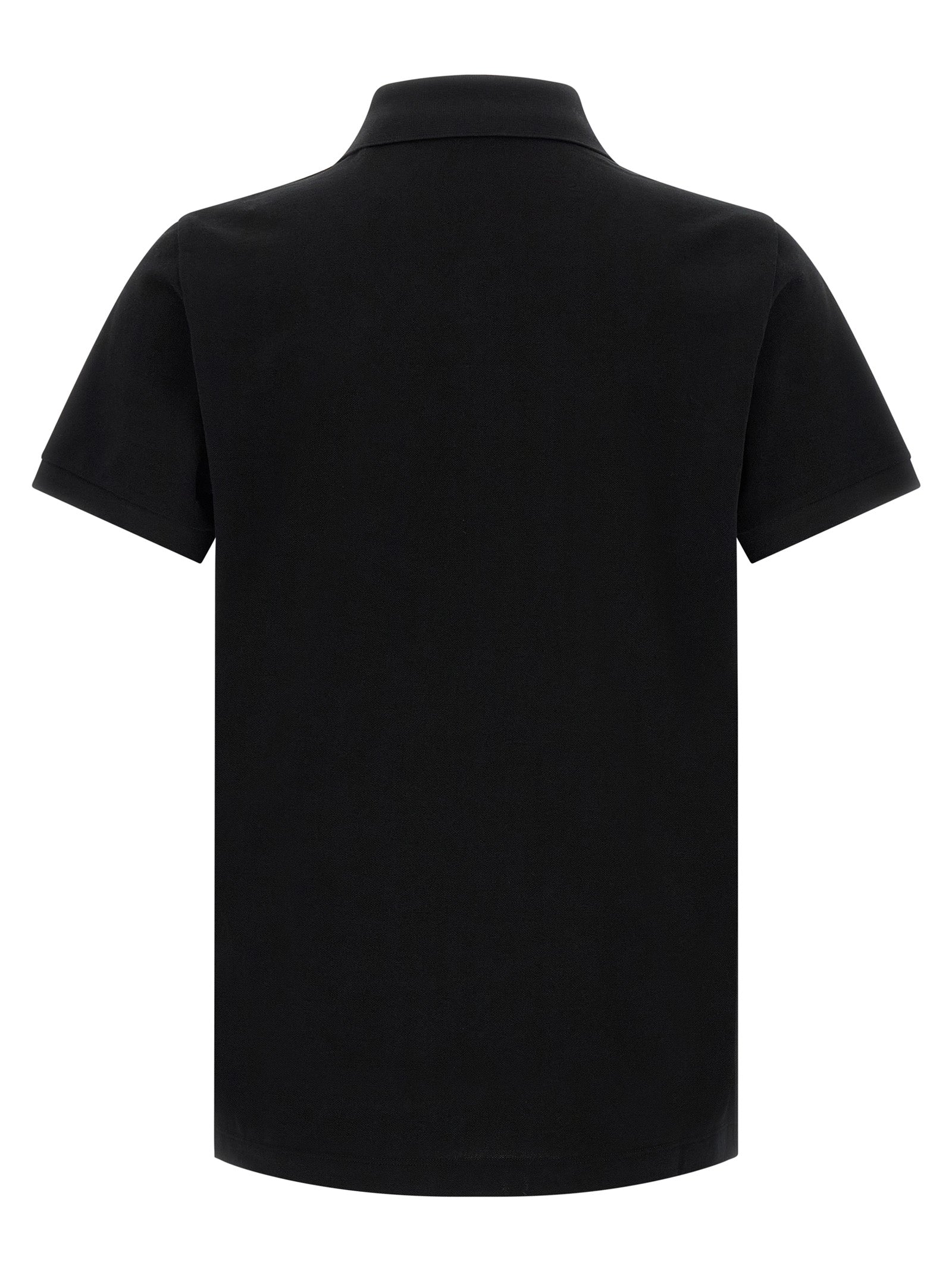 Fendi Ff Metallic Logo Polo Shirt