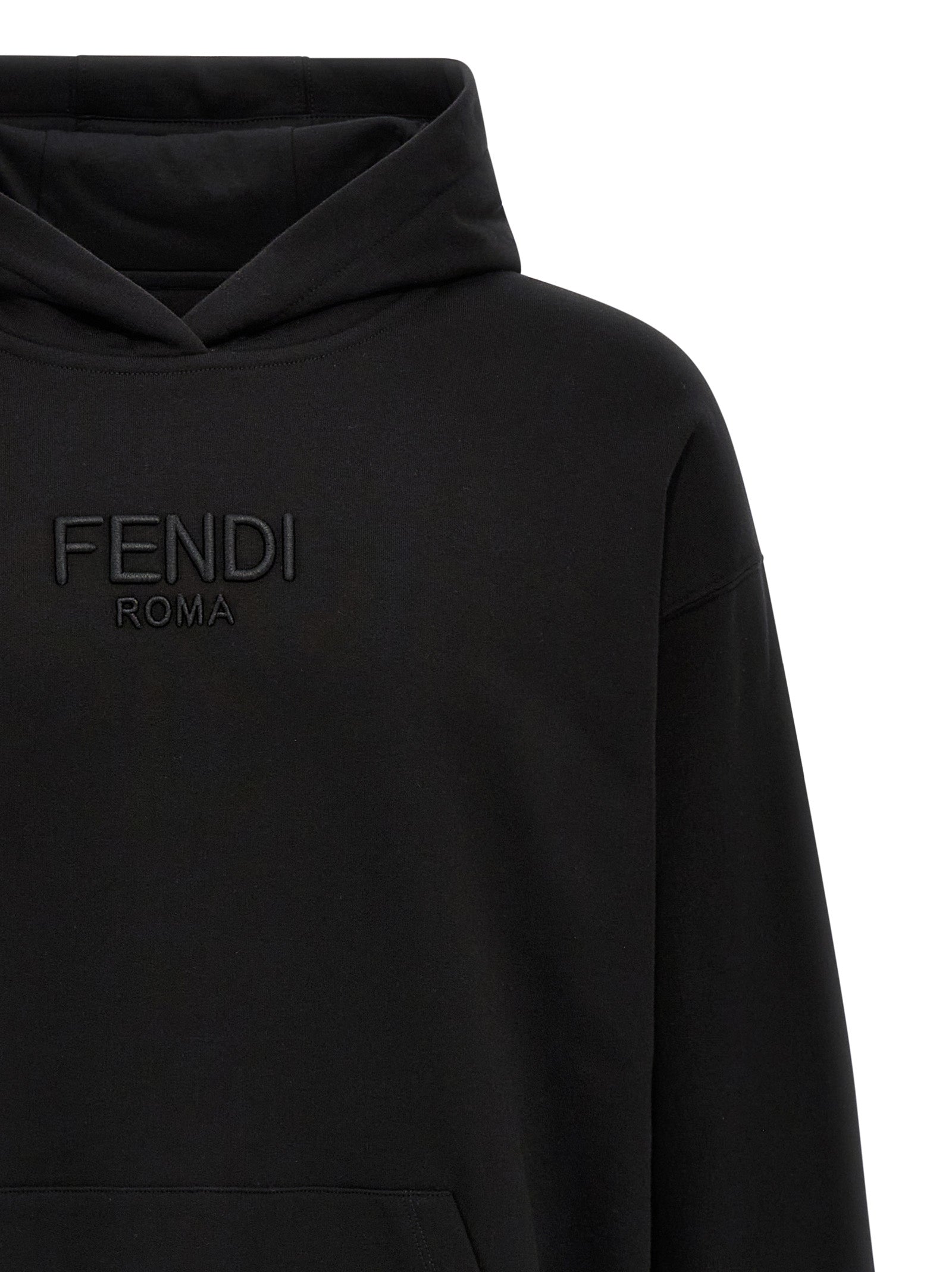 Fendi Logo Hoodie