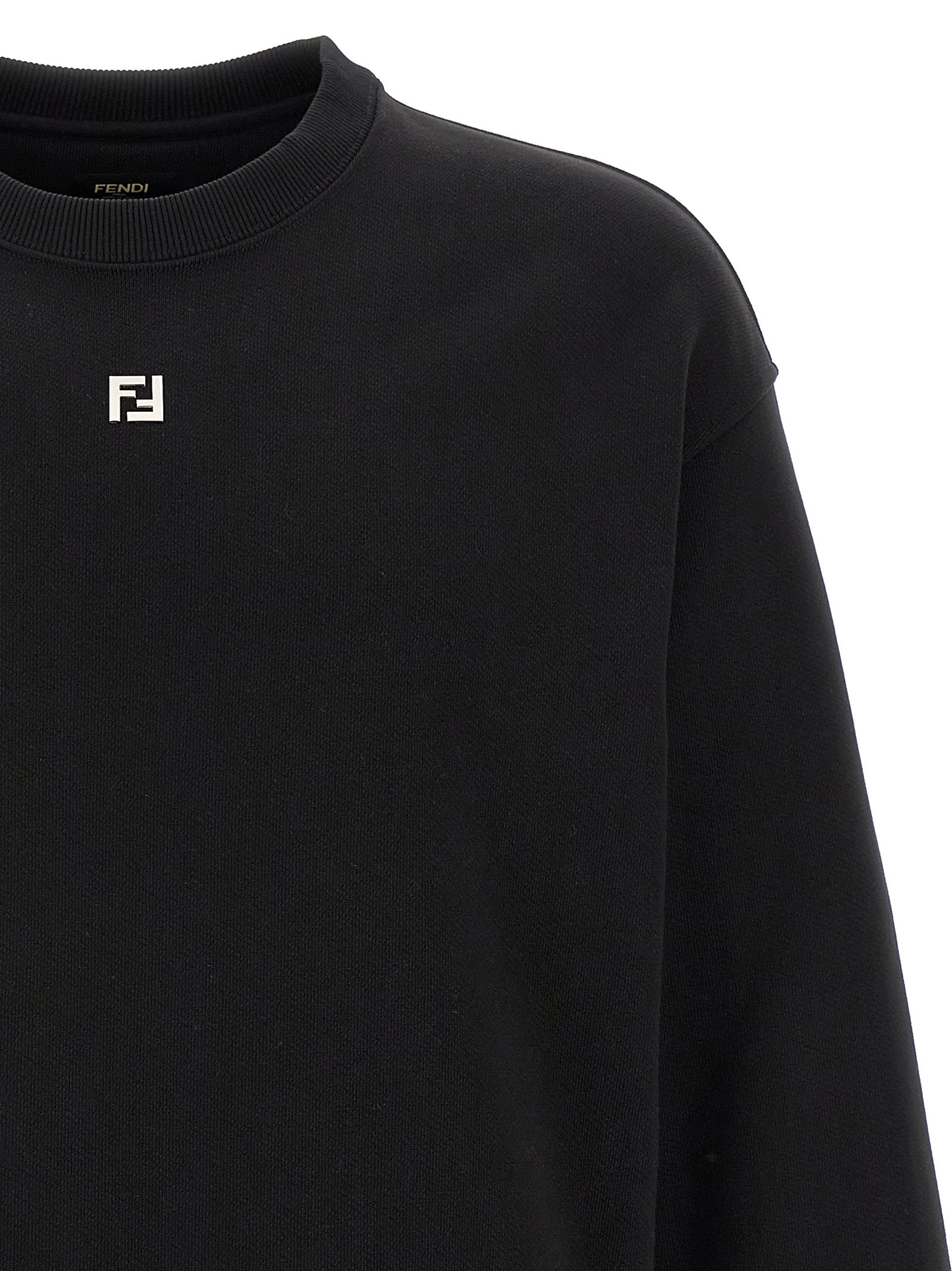 Fendi Ff Logo Sweatshirt