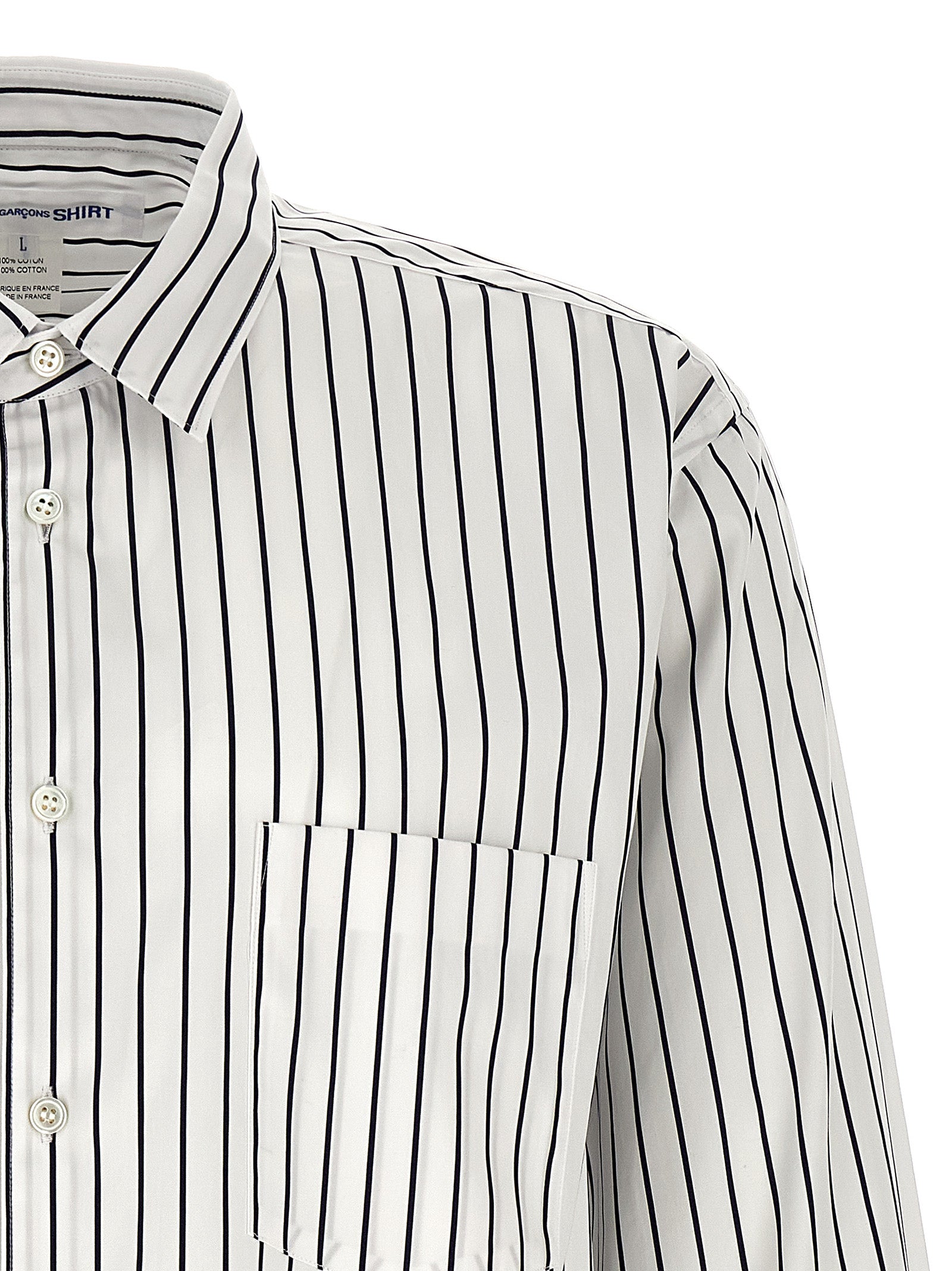 Comme Des Garcons Shirt Striped Shirt