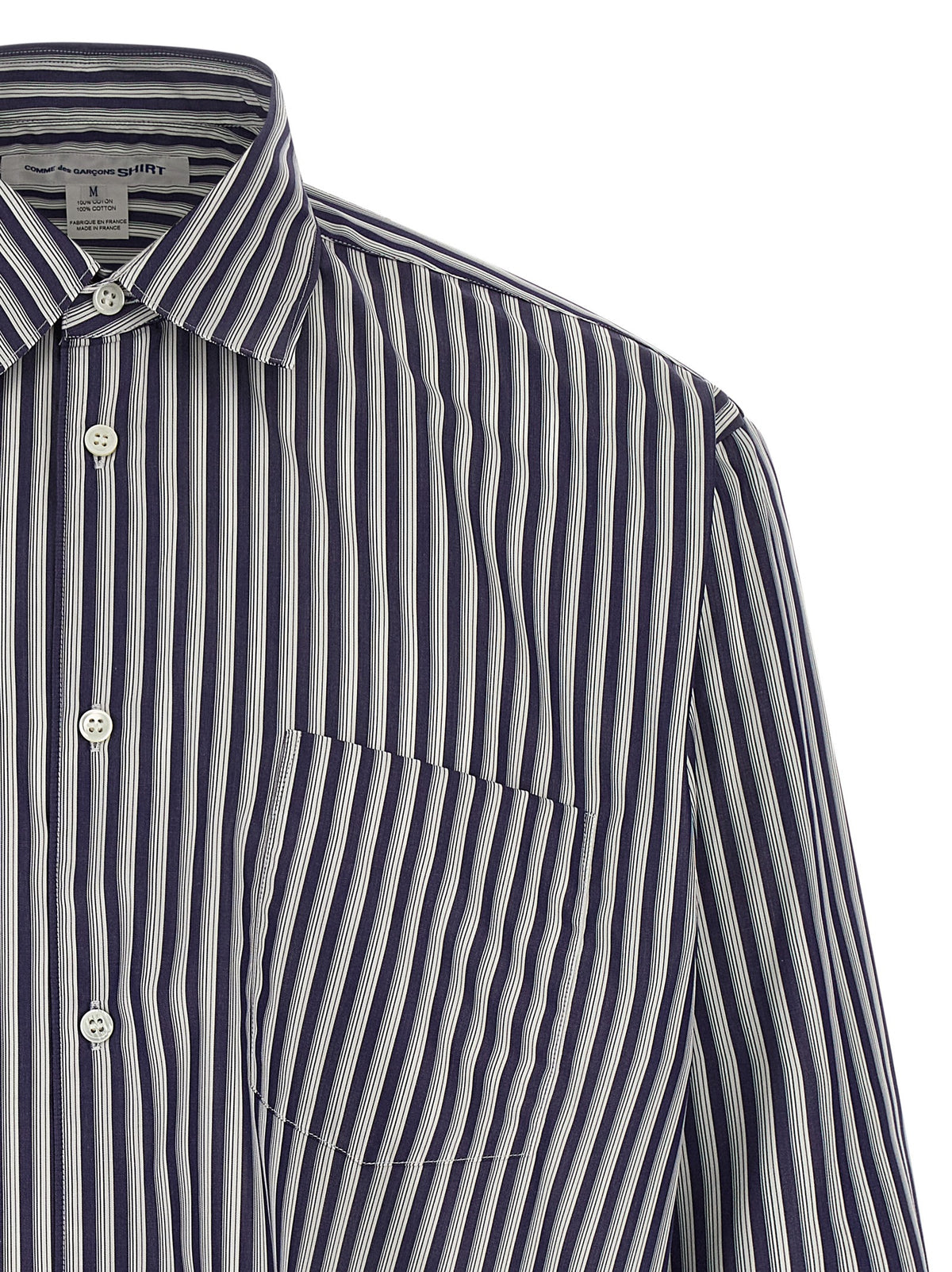 Comme Des Garcons Shirt Striped Shirt