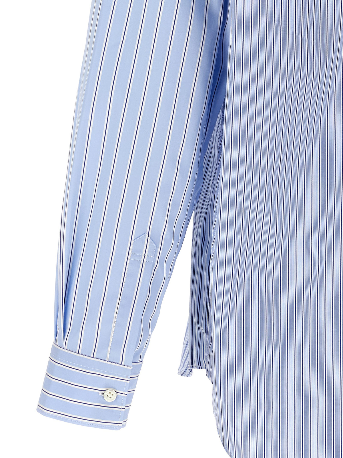 Comme Des Garcons Shirt Patchwork Shirt
