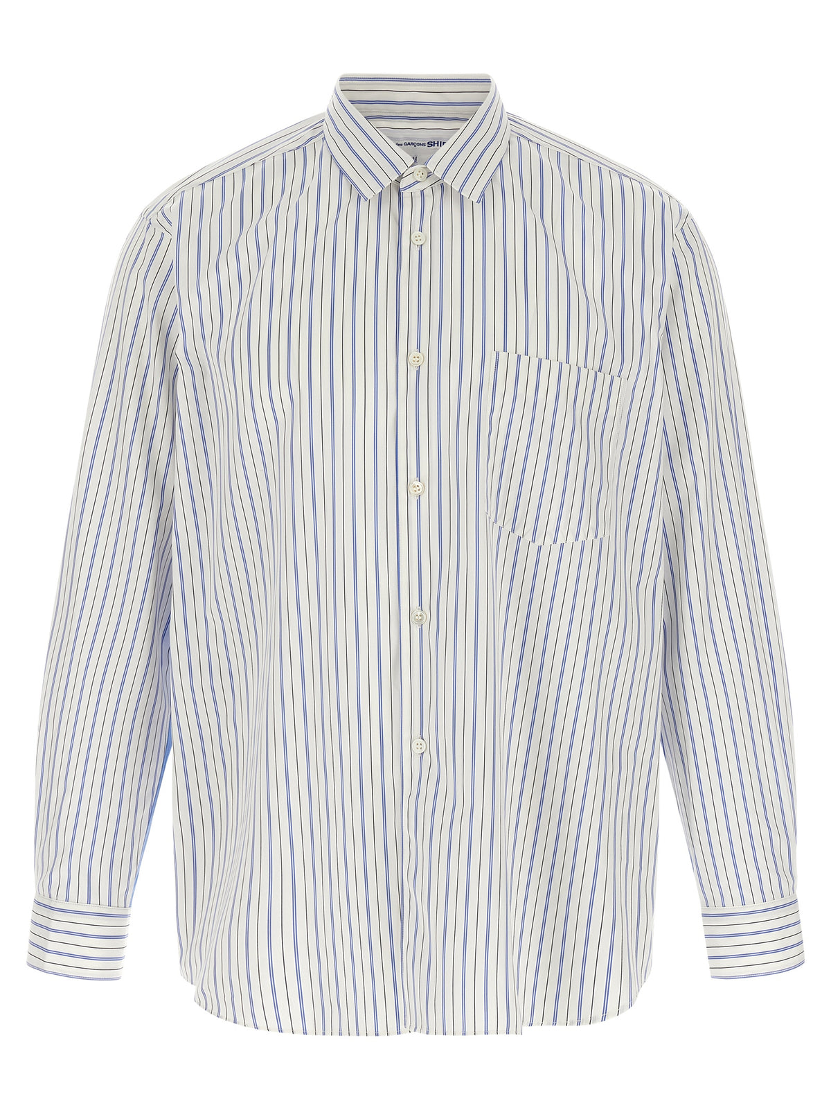 Comme Des Garcons Shirt Solid Color Insert Shirt