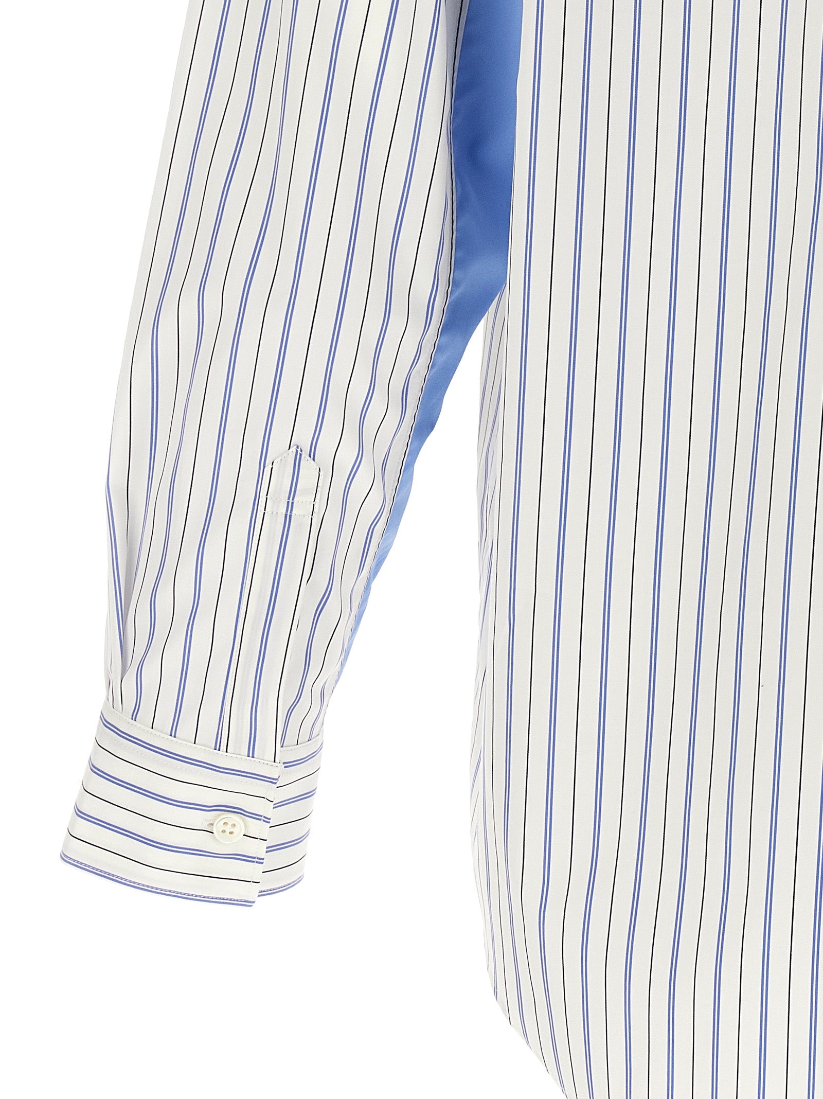 Comme Des Garcons Shirt Solid Color Insert Shirt