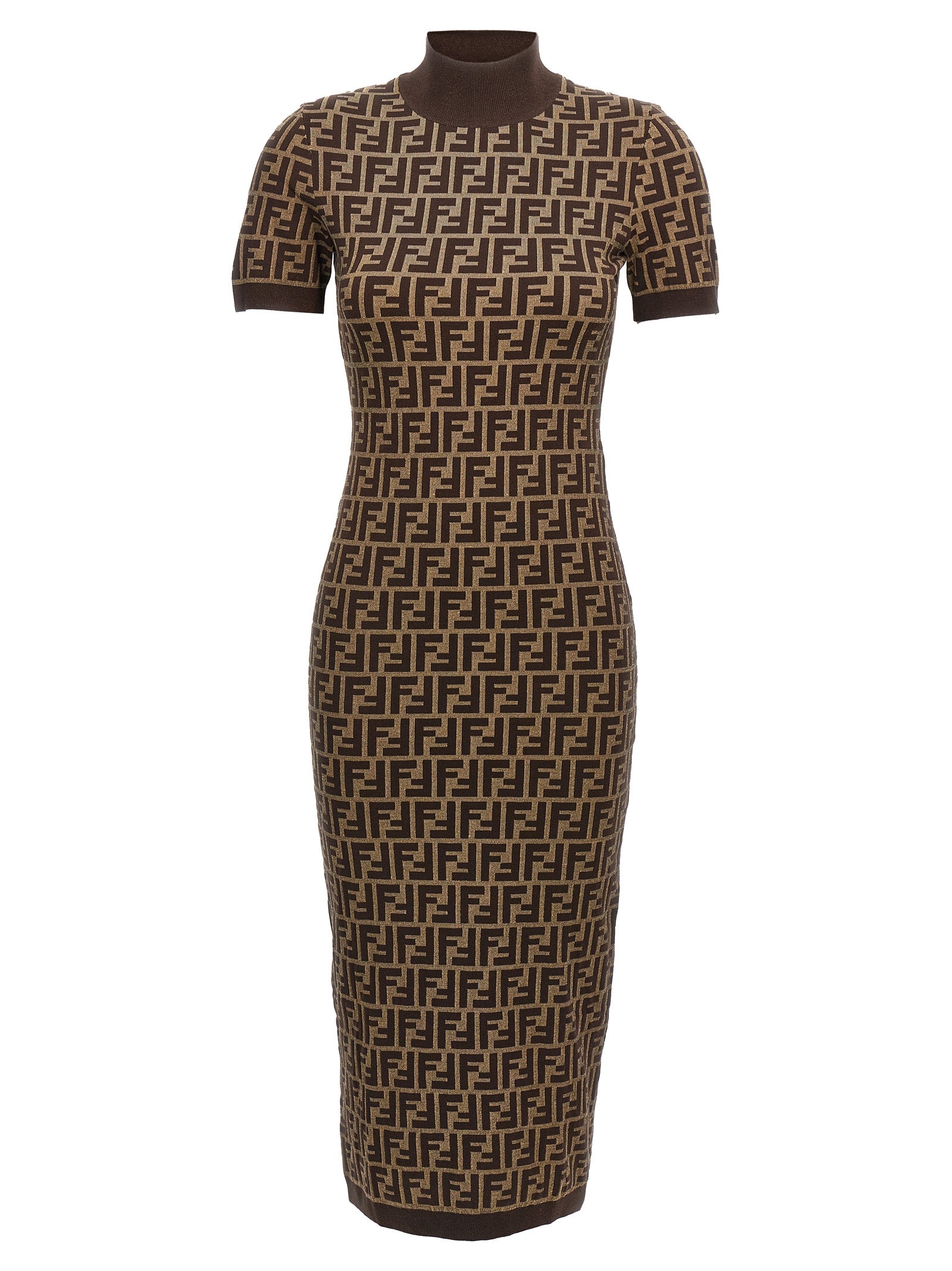 Fendi 'Ff' Midi Dress