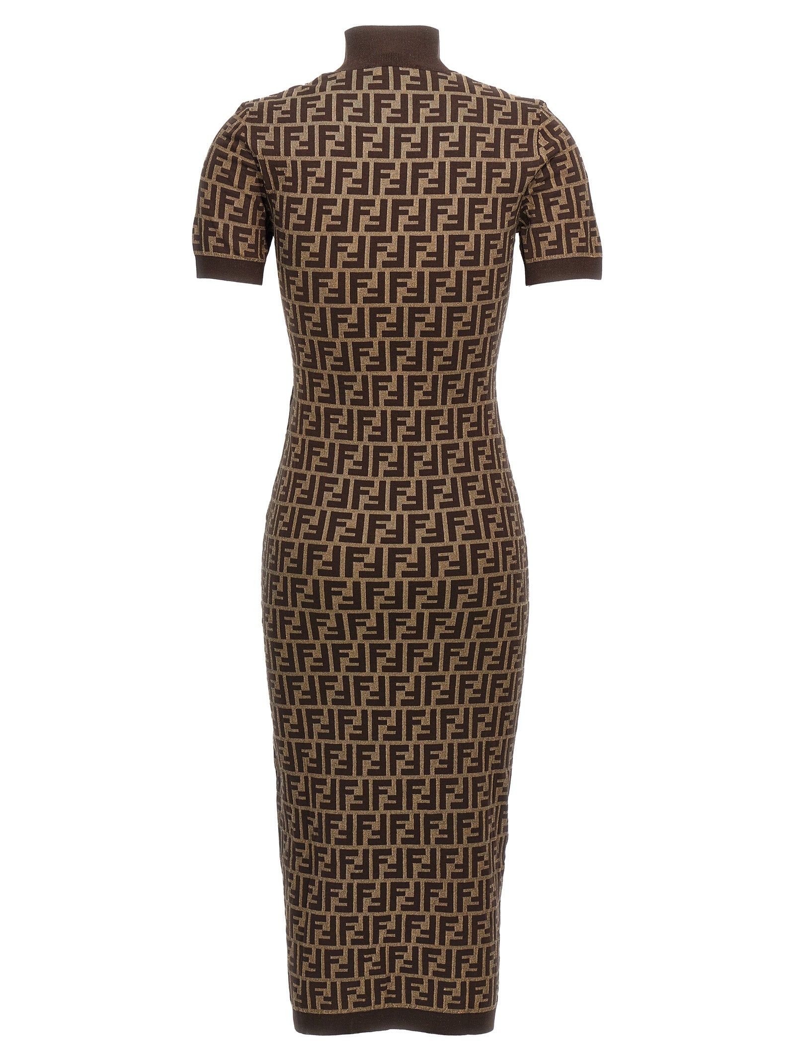 Fendi 'Ff' Midi Dress