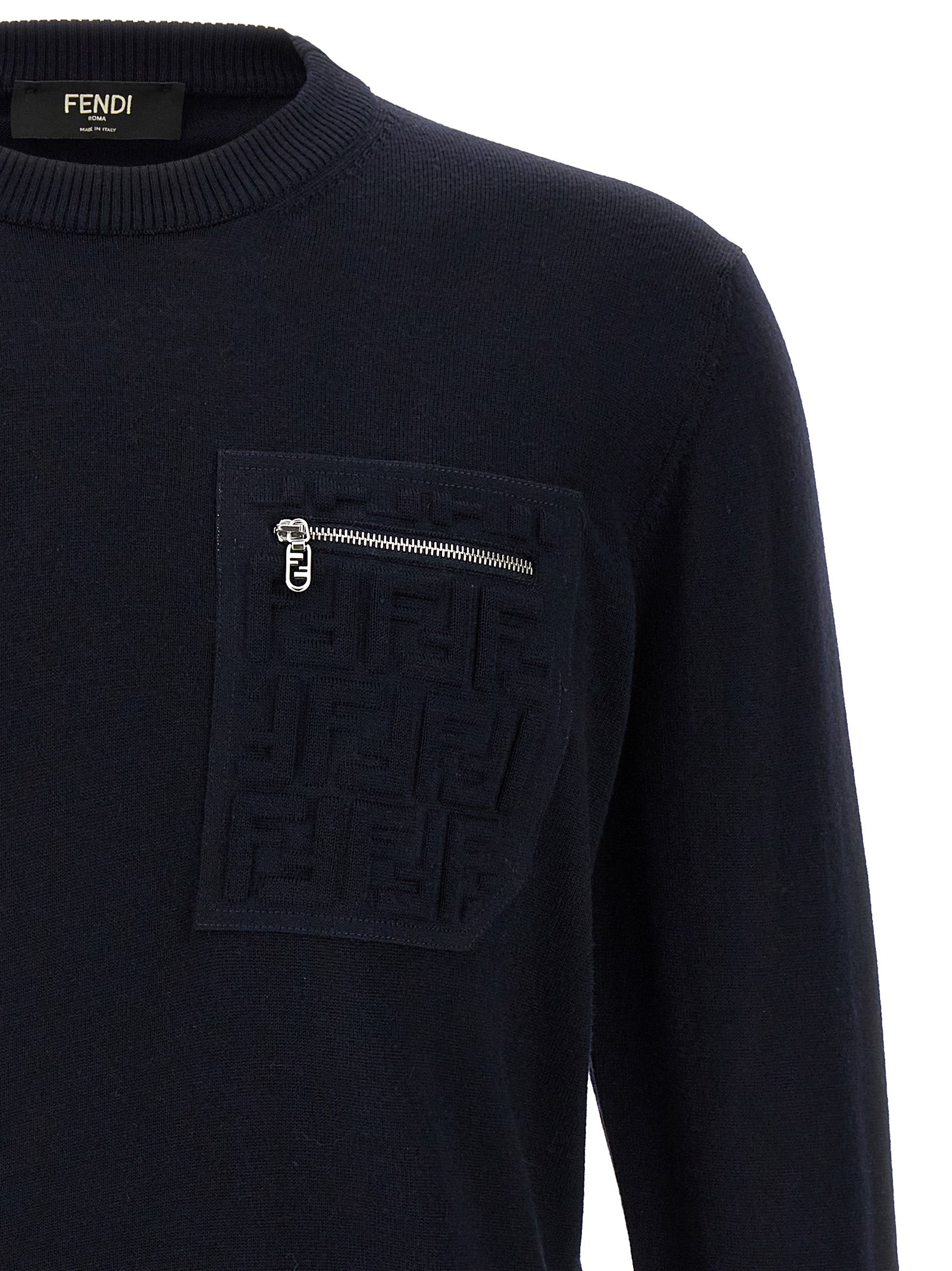 Fendi Ff Pocket Sweater