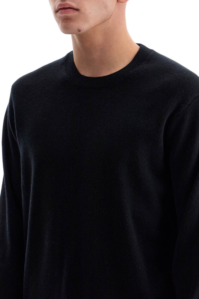 Comme Des Garcons Shirt Wool Crewneck Pullover Black