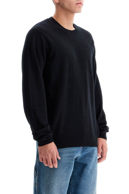 Comme Des Garcons Shirt Wool Crewneck Pullover Black