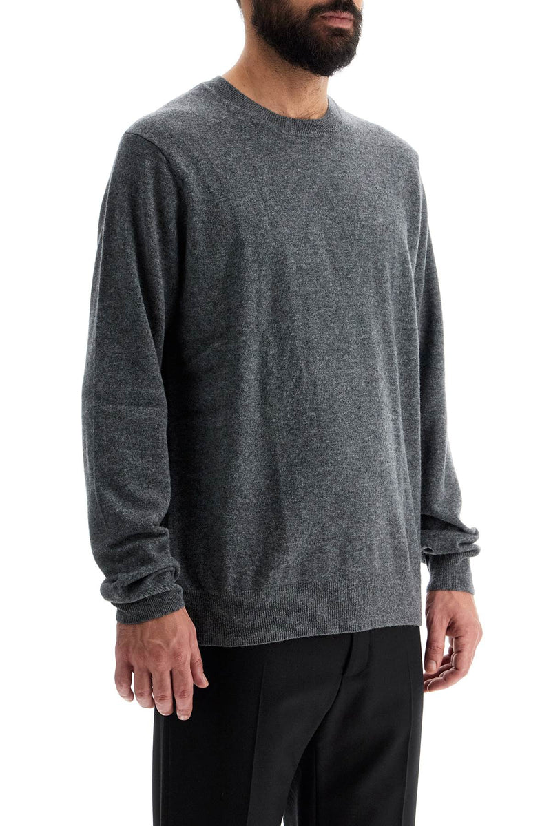 Comme Des Garcons Shirt Wool Crewneck Pullover Grey