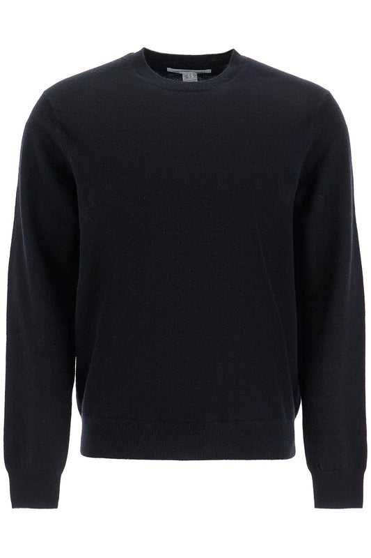 Comme Des Garcons Shirt Wool Crewneck Pullover Black