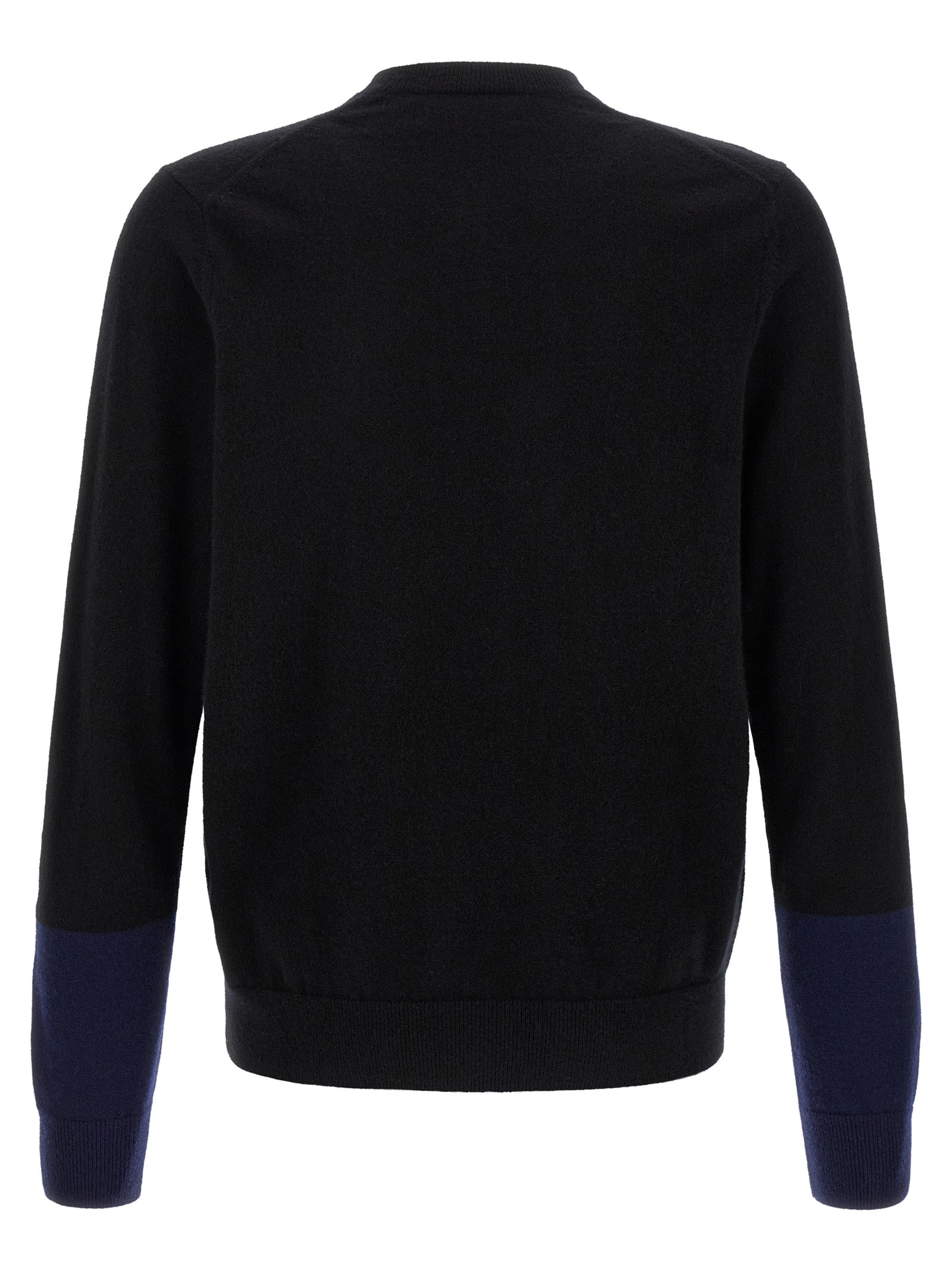 Comme Des Garcons Shirt Color-Block Detail Cardigan