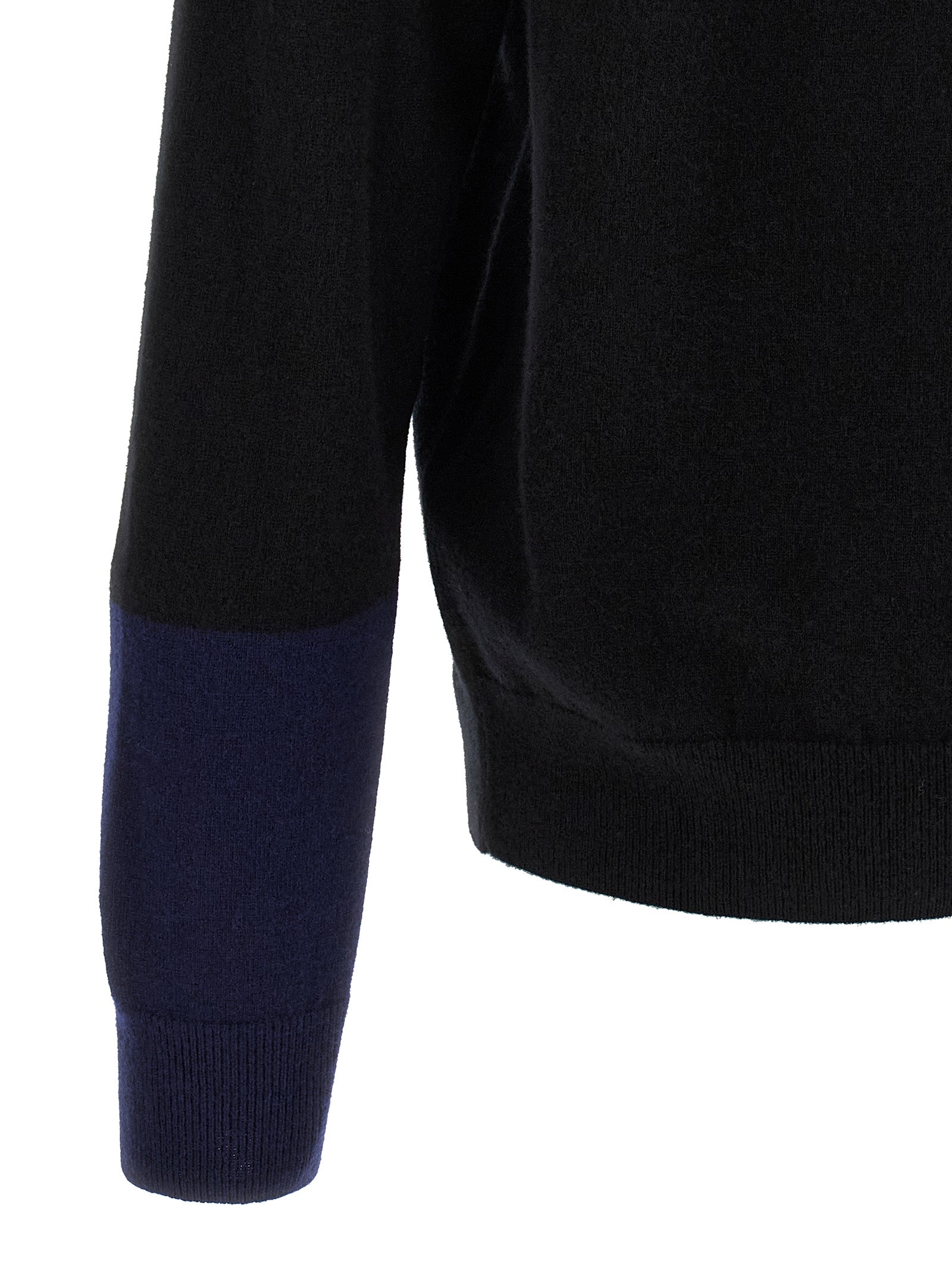 Comme Des Garcons Shirt Color-Block Detail Cardigan