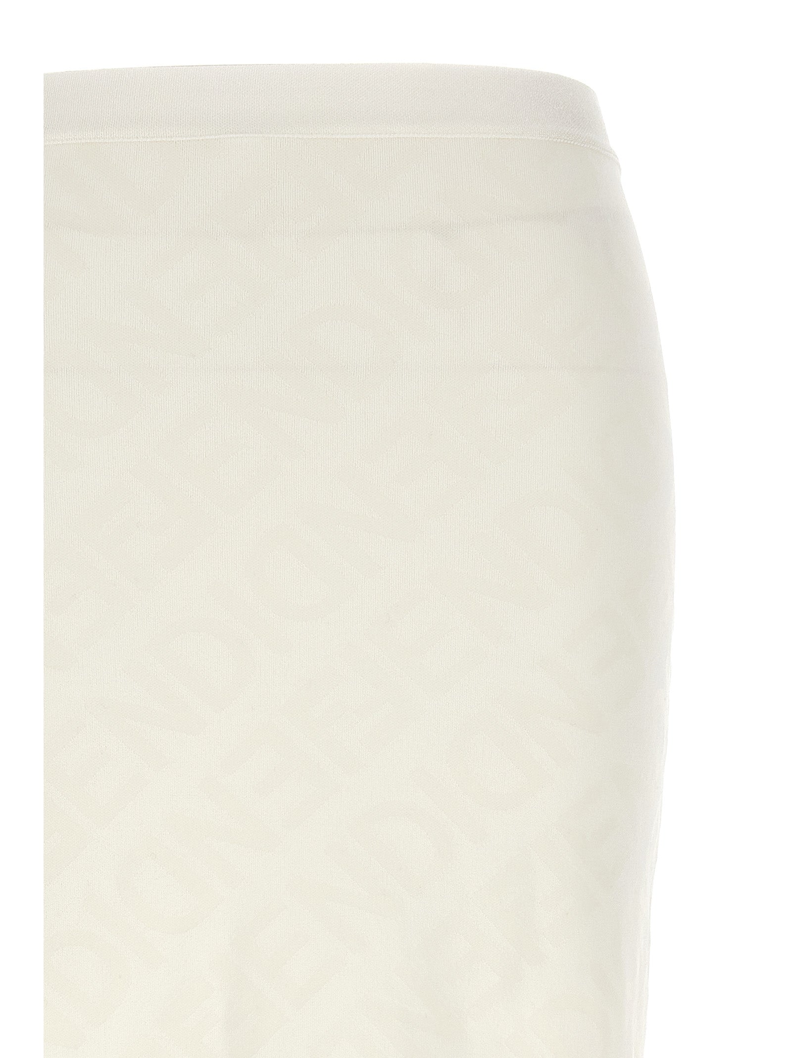 Fendi All Over Logo Midi Skirt