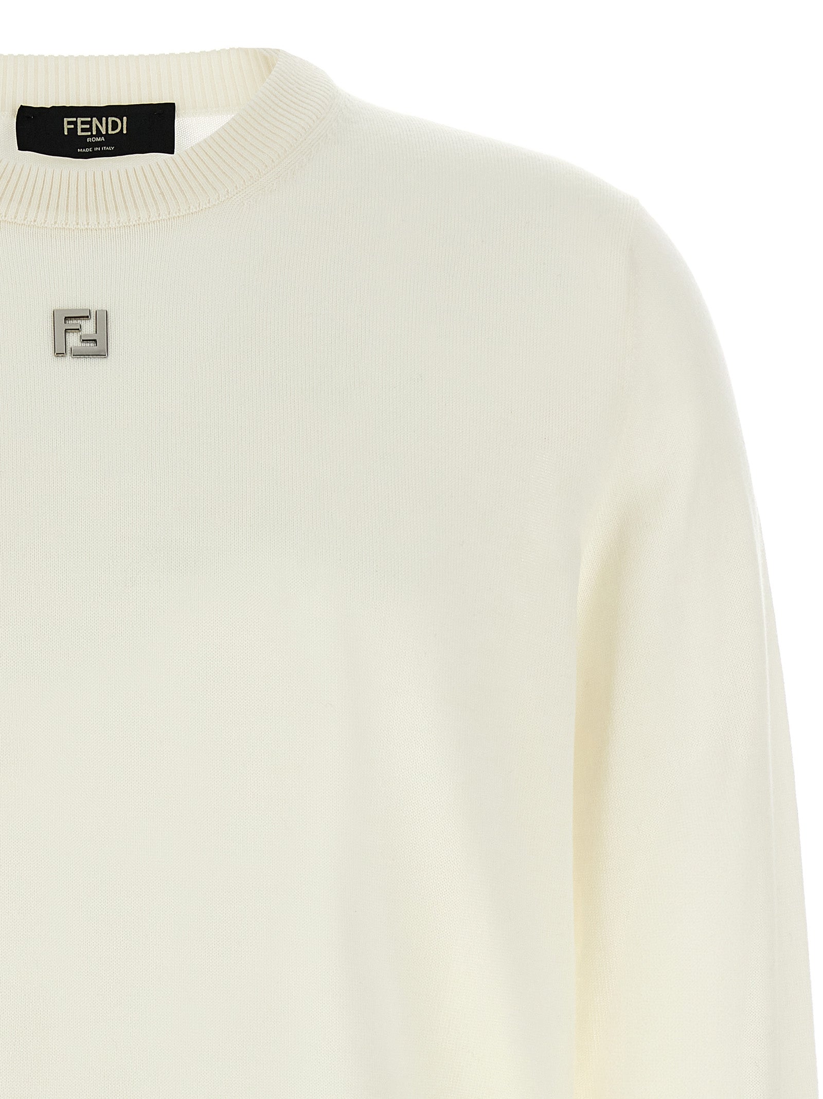 Fendi Ff Logo Sweater