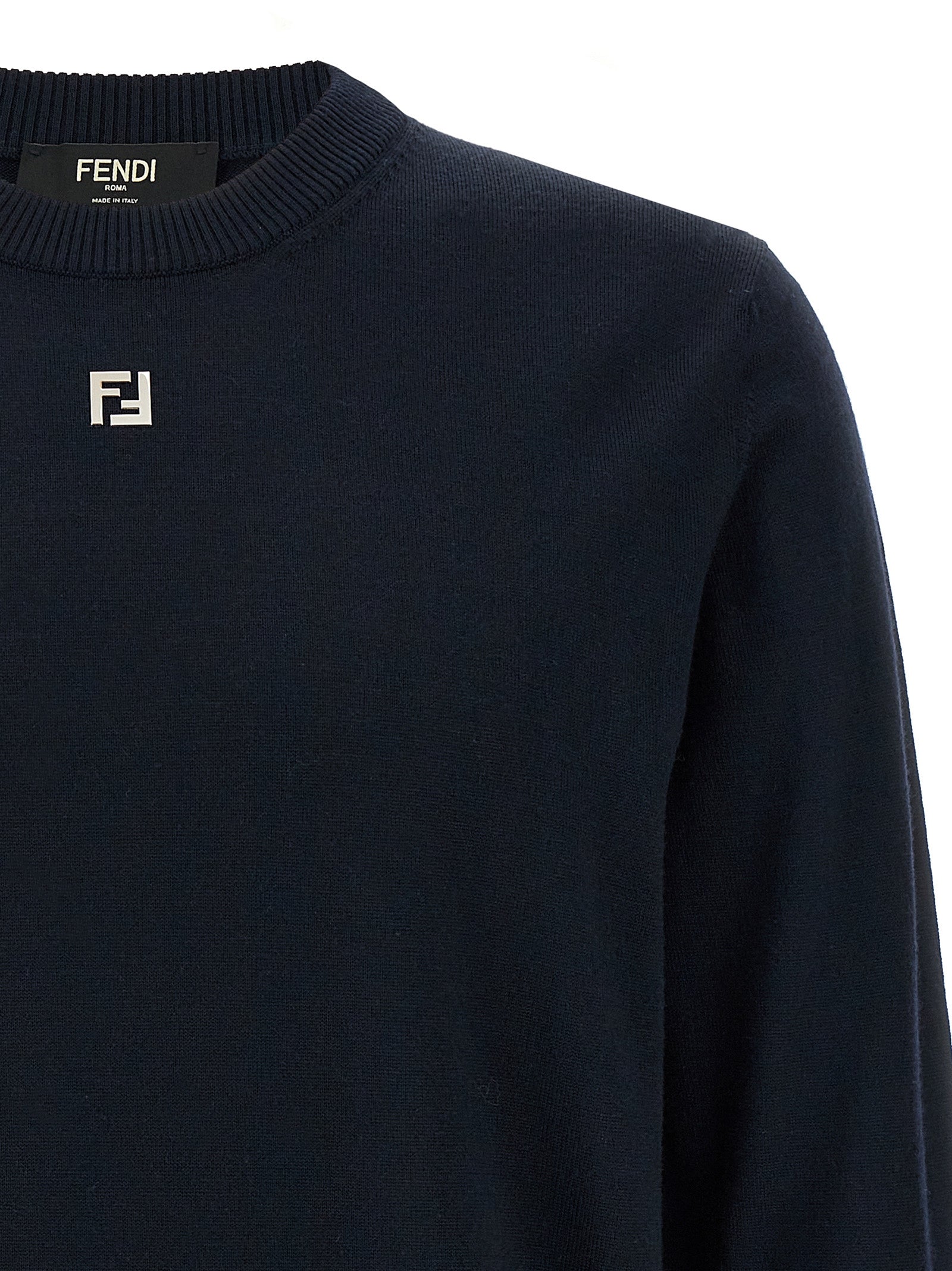 Fendi Ff Logo Sweater