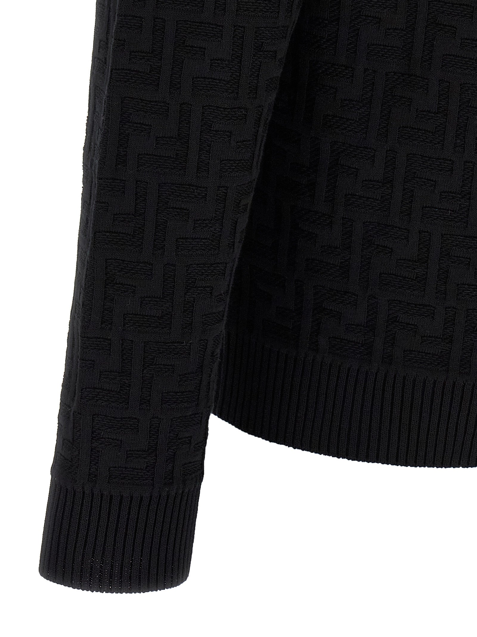 Fendi Ff Jacquard Sweater