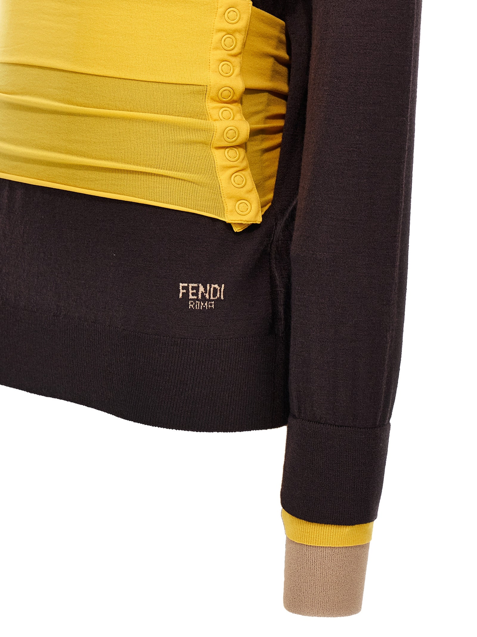 Fendi Wool Turtleneck Sweater