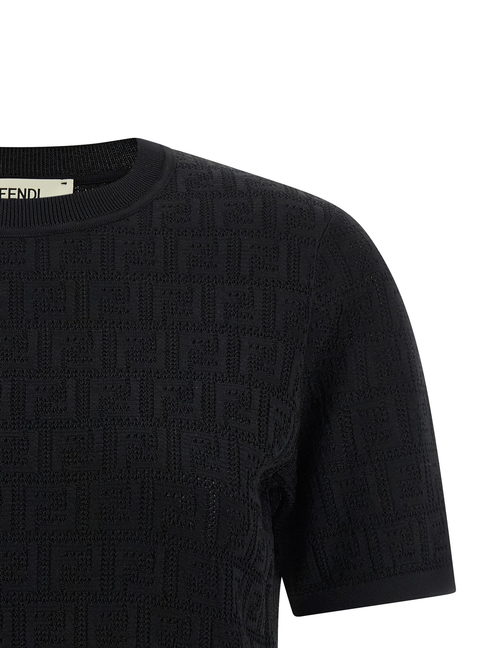 Fendi Ff Intarsia Sweater