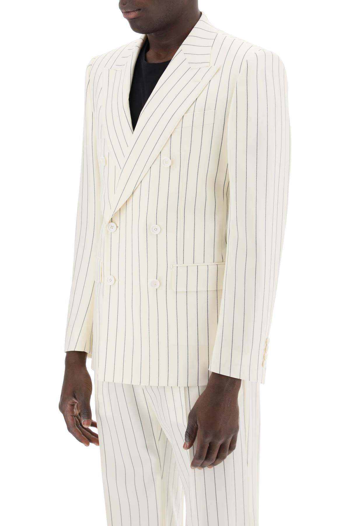 Dolce & Gabbana Double-Breasted Pinstripe