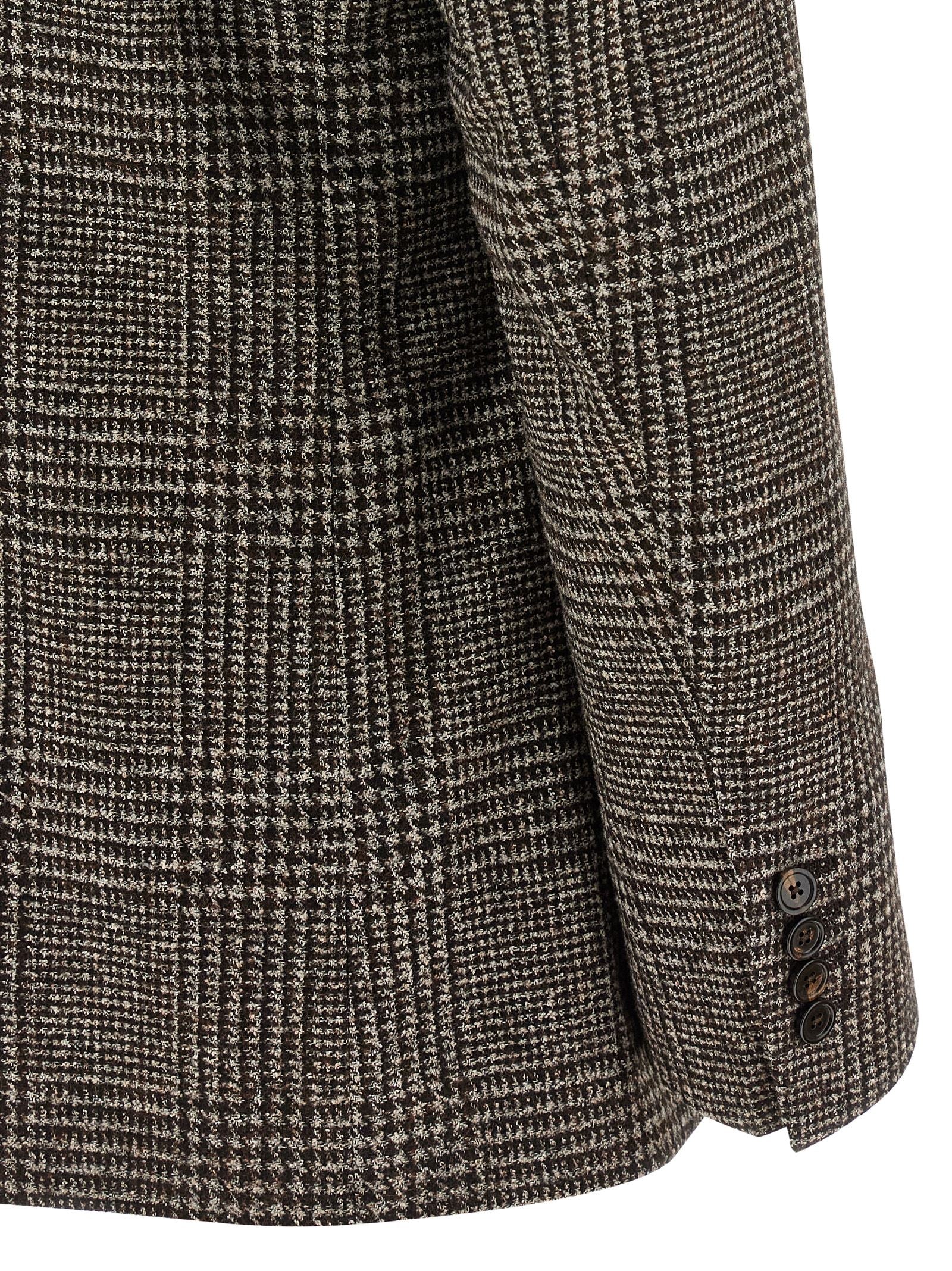 Dolce & Gabbana Prince Of Wales Wool Blazer