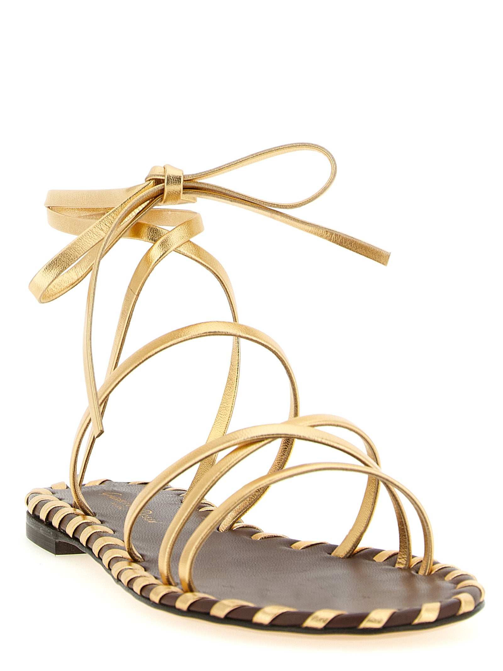 Gianvito Rossi Nappa Sandals