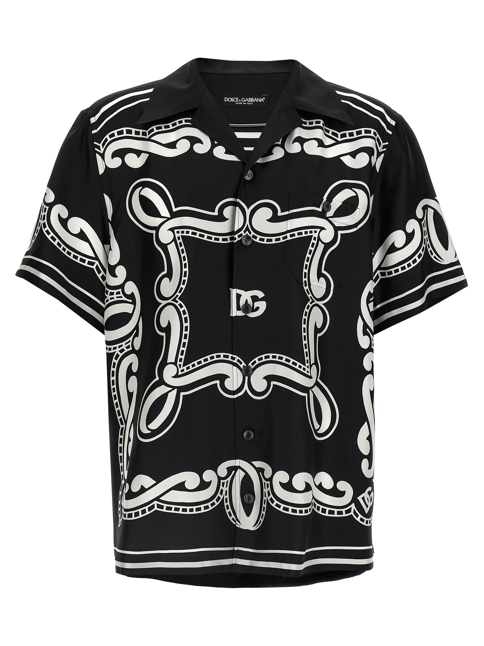 Dolce & Gabbana Bandana Silk Shirt