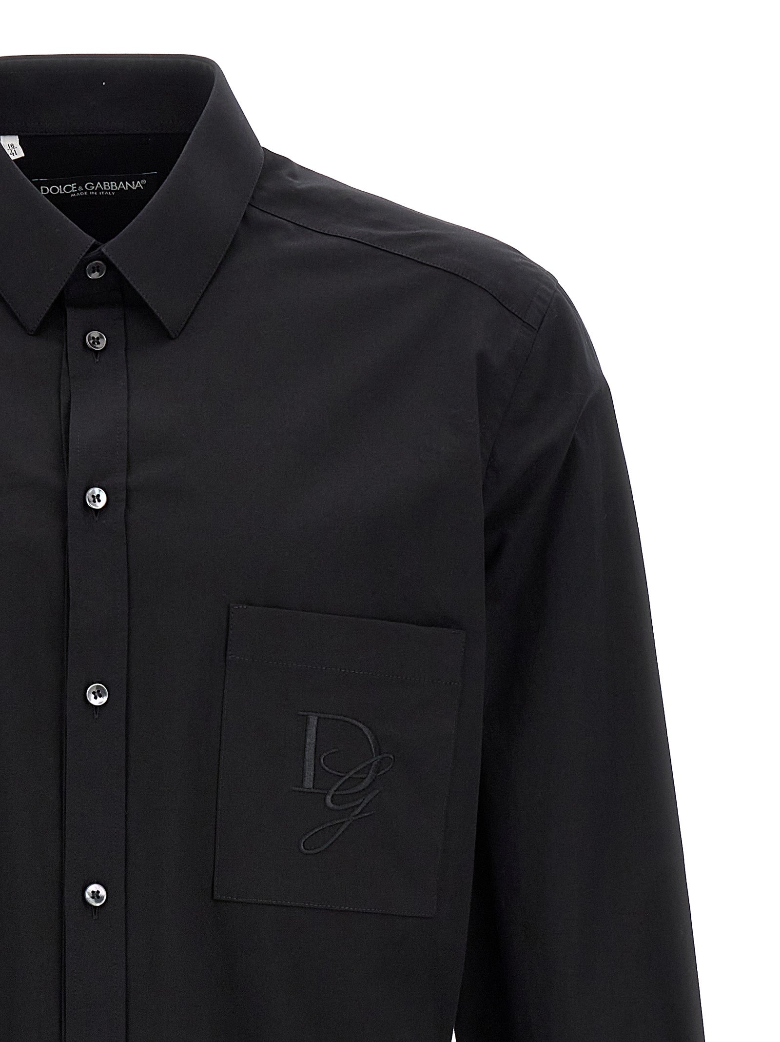 Dolce & Gabbana Logo Embroidery Shirt