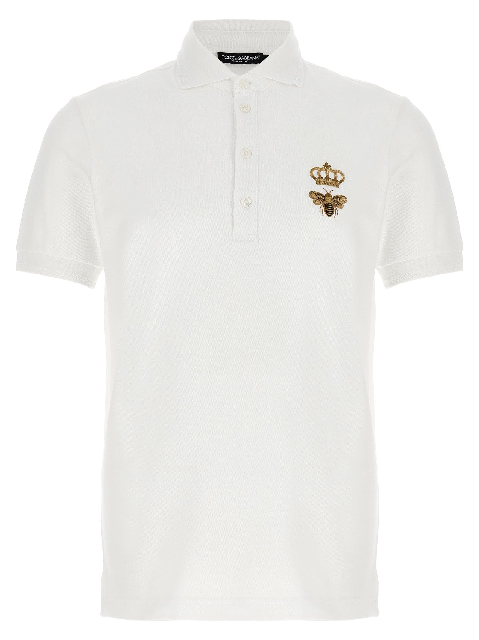 Dolce & Gabbana Logo Embroidery Polo Shirt