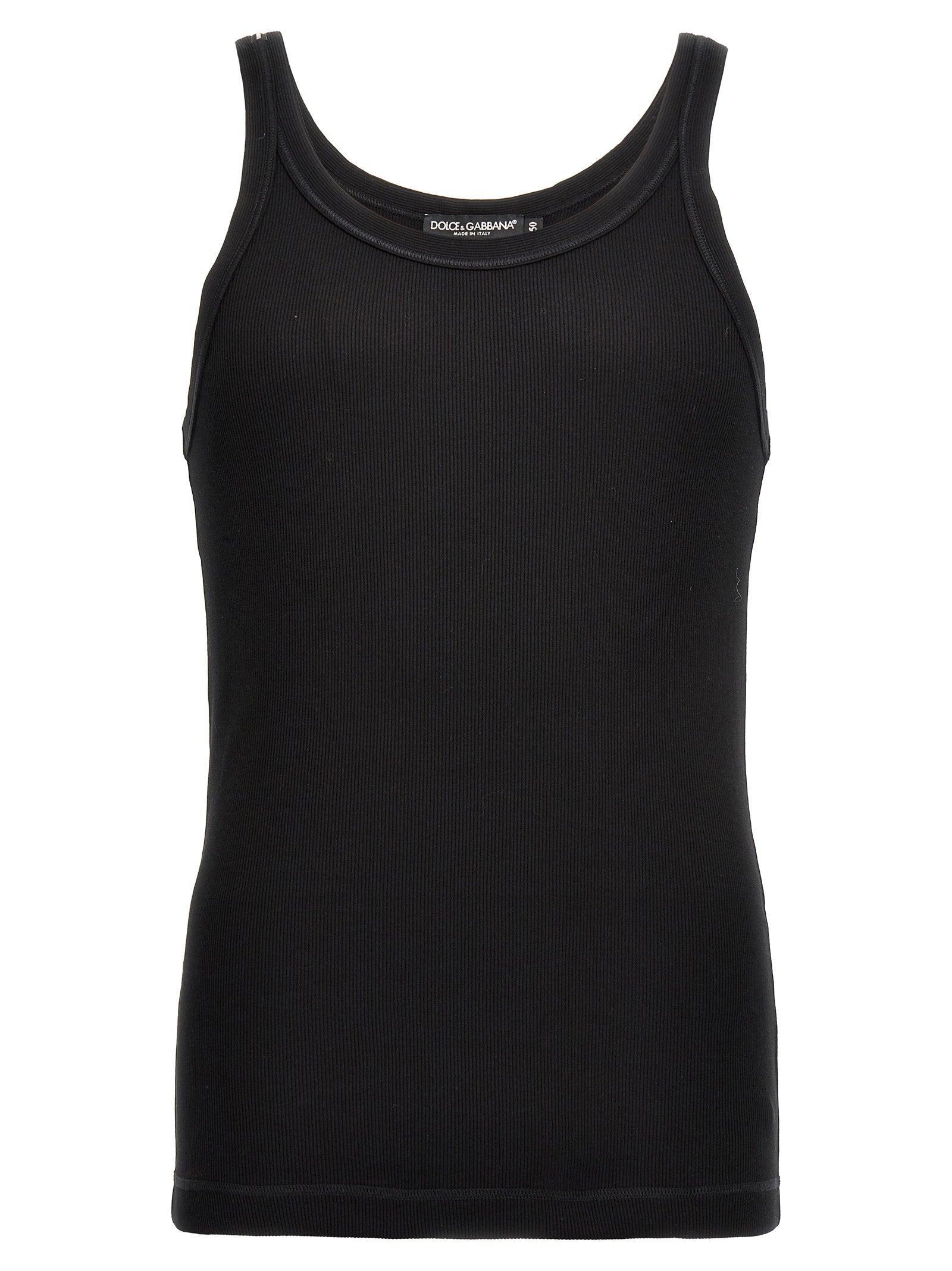 Dolce & Gabbana Ribbed Tank Top