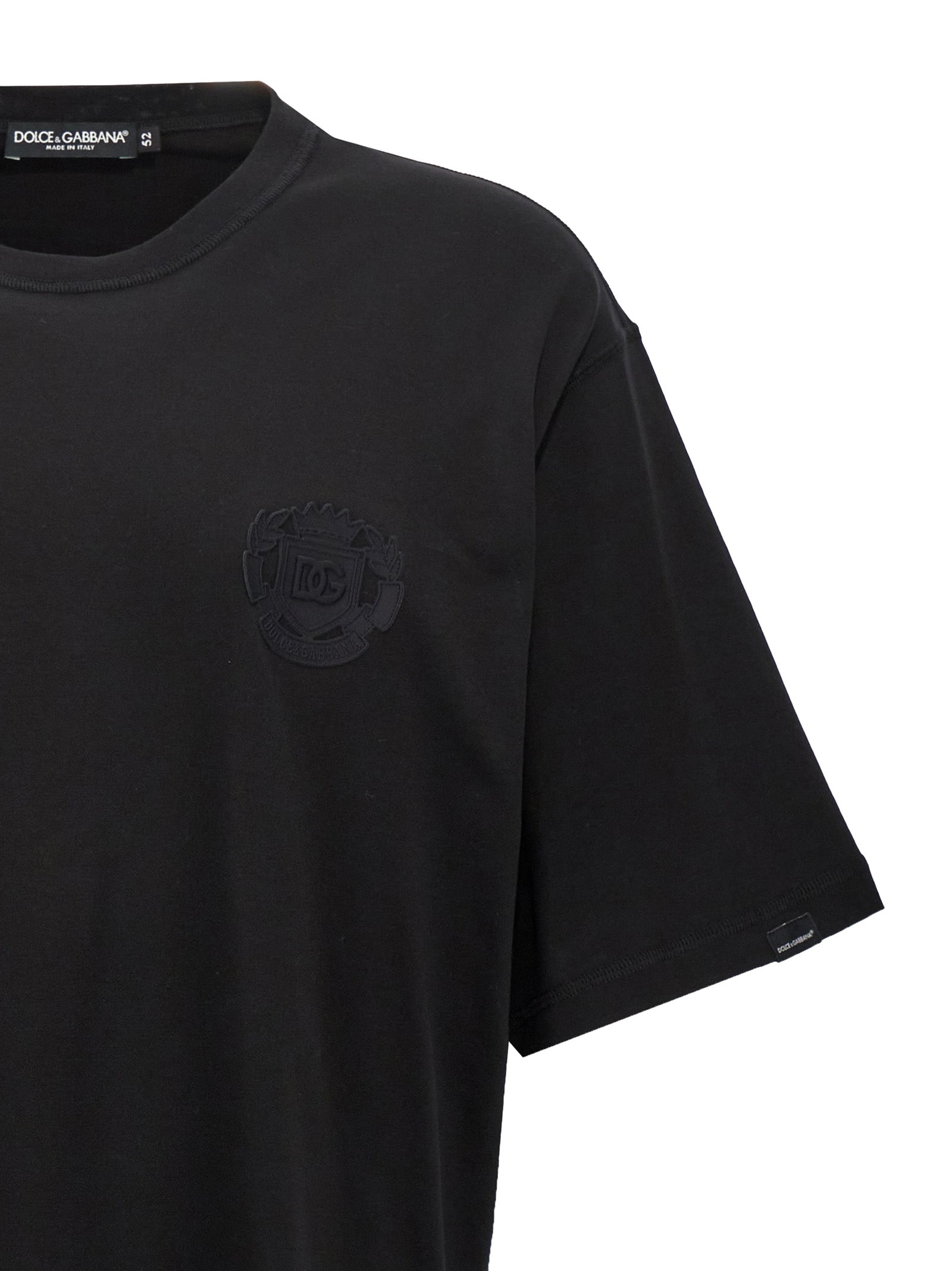 Dolce & Gabbana Logo Embroidery T-Shirt