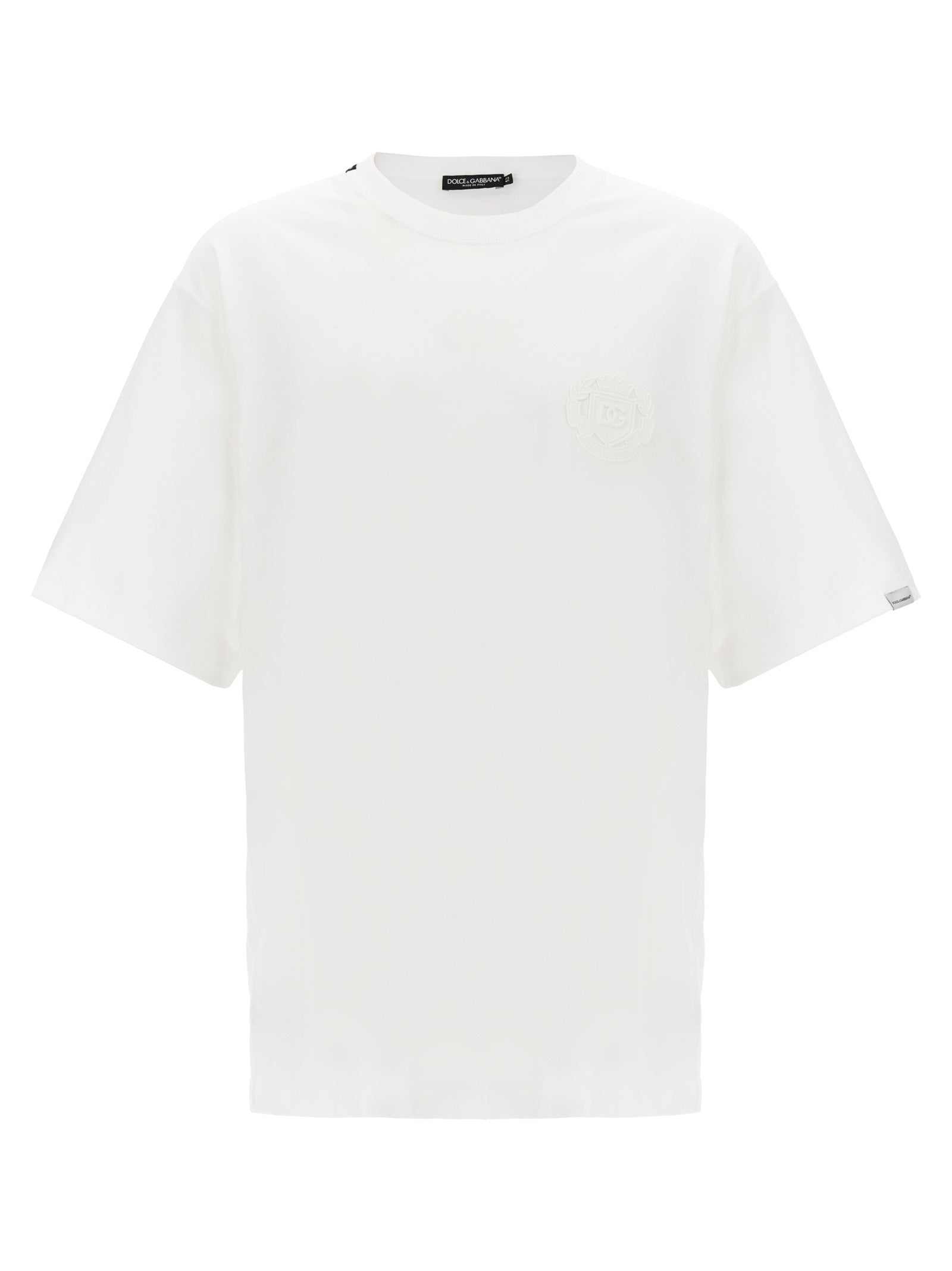 Dolce & Gabbana Logo Embroidery T-Shirt