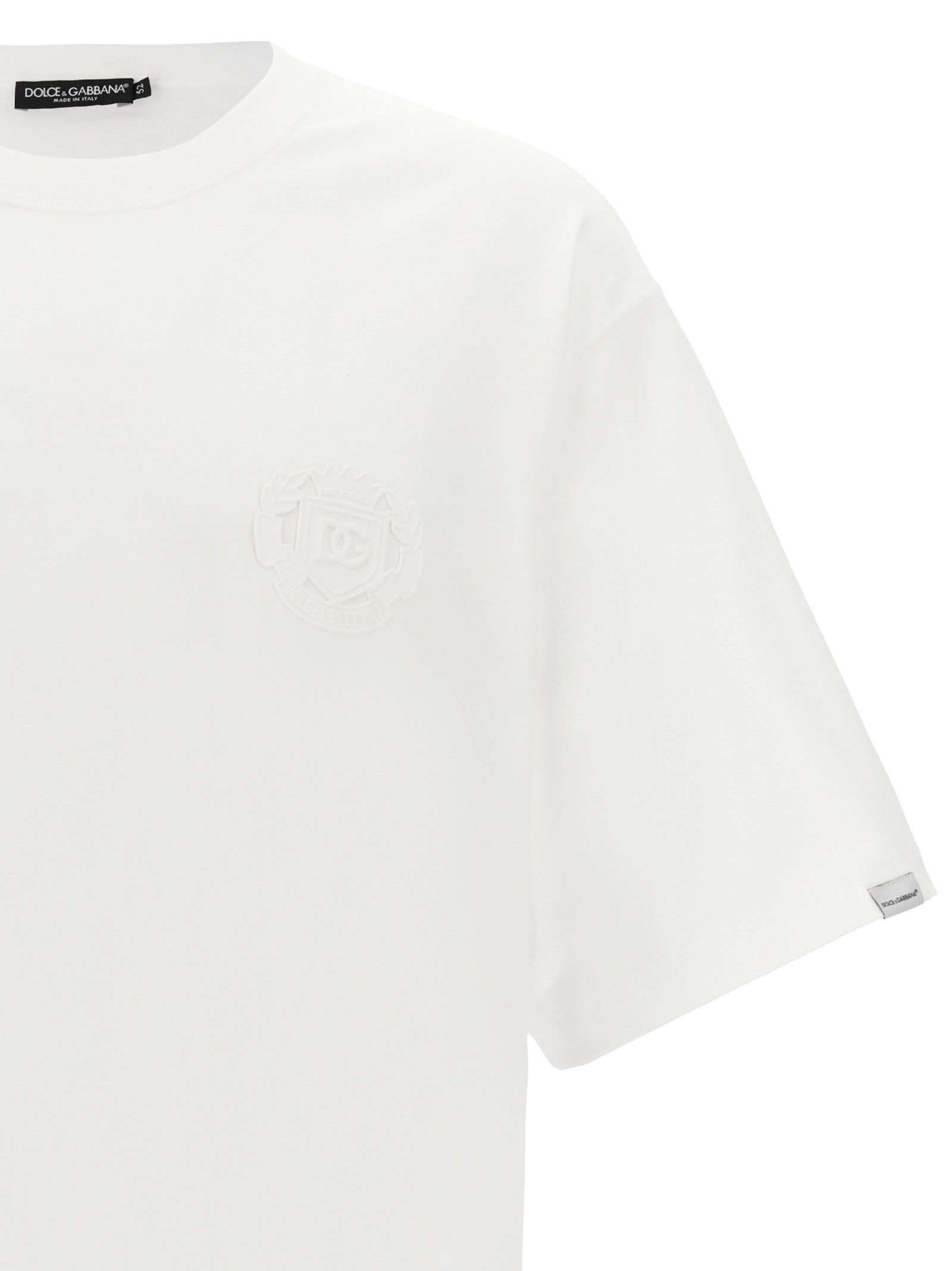 Dolce & Gabbana Logo Embroidery T-Shirt