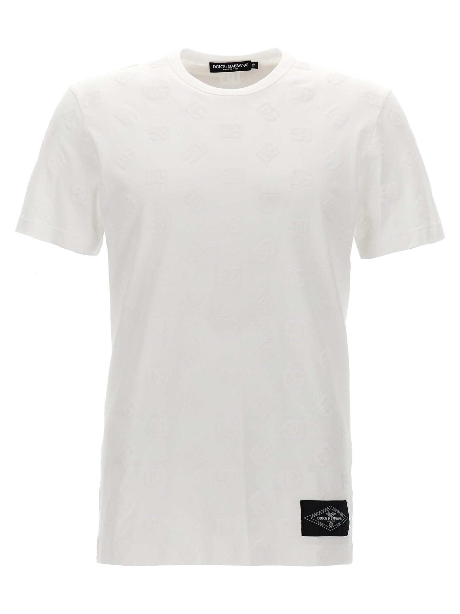 Dolce & Gabbana Flocked Logo T-Shirt