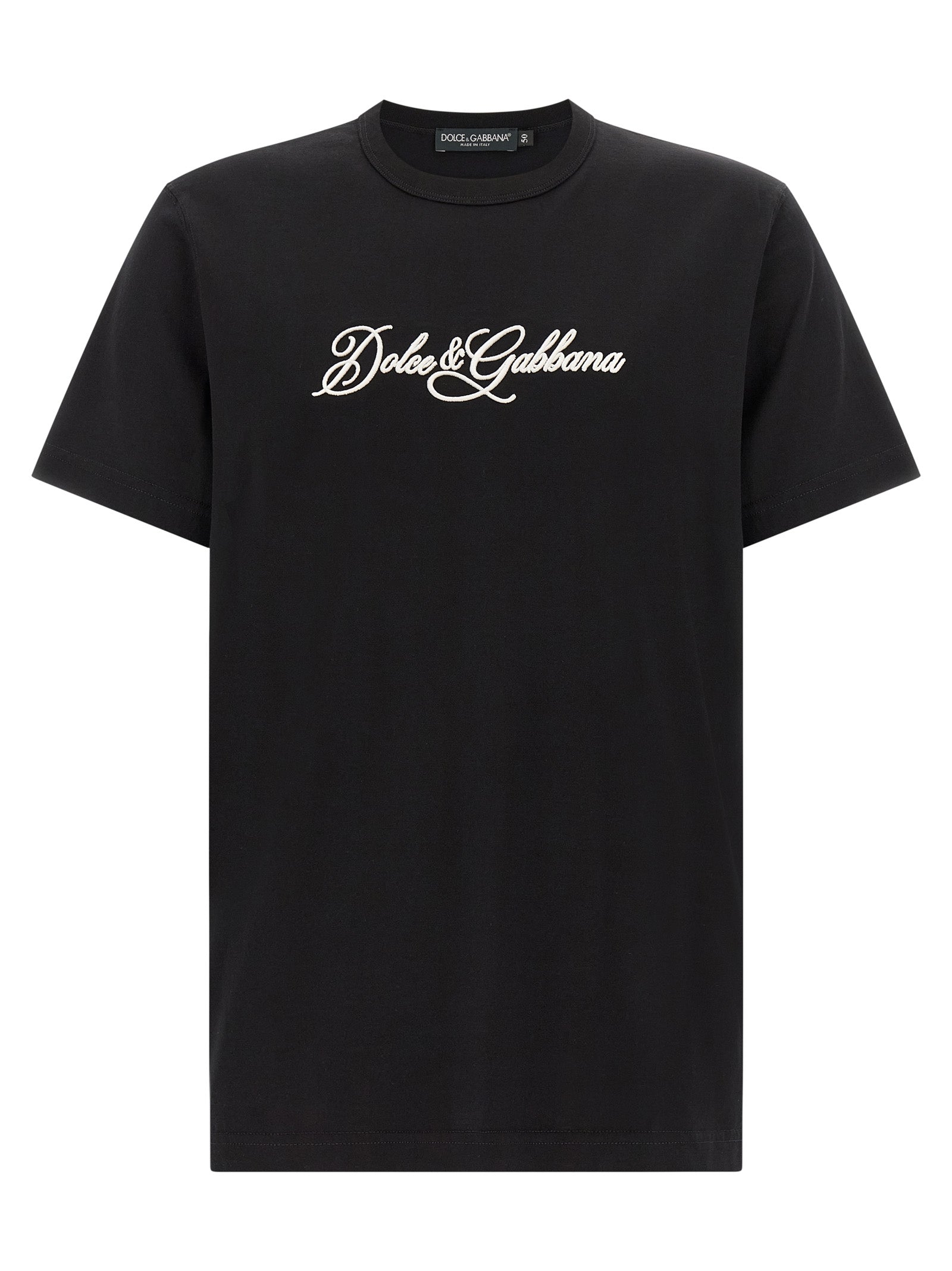 Dolce & Gabbana Logo Embroidery T-Shirt