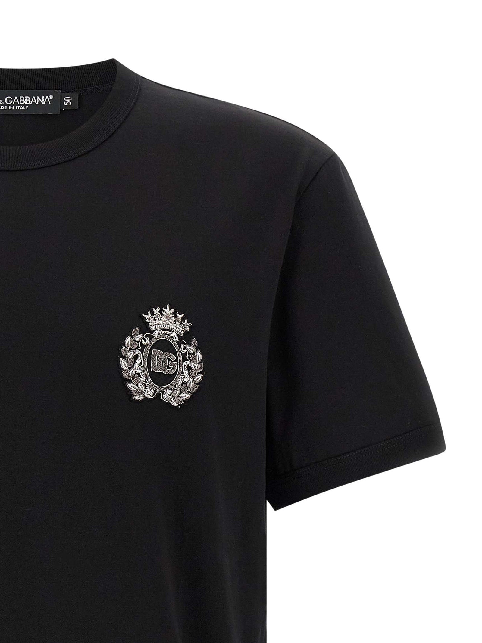 Dolce & Gabbana Heraldic Patch T-Shirt