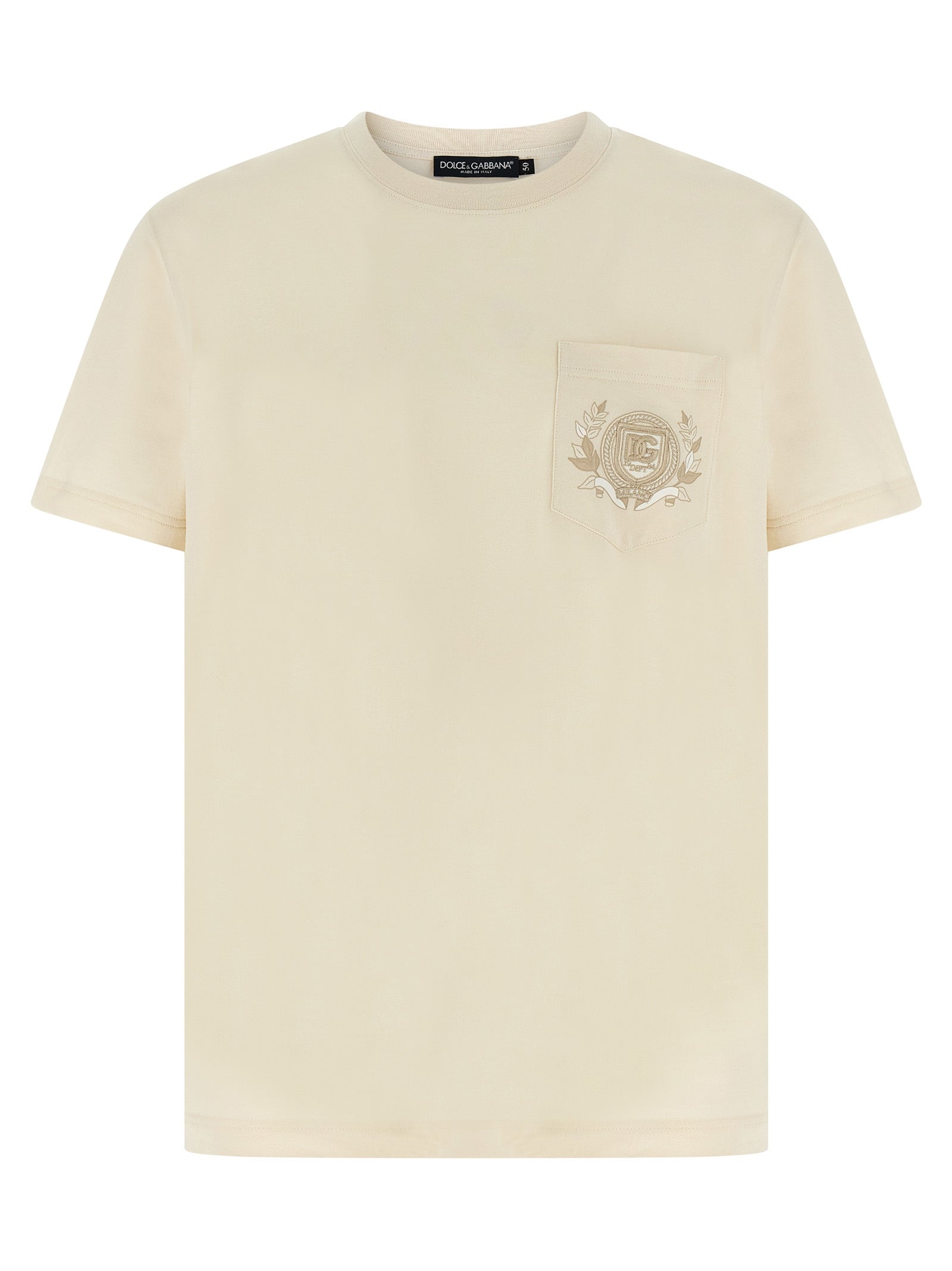 Dolce & Gabbana Embroidery Pocket T-Shirt