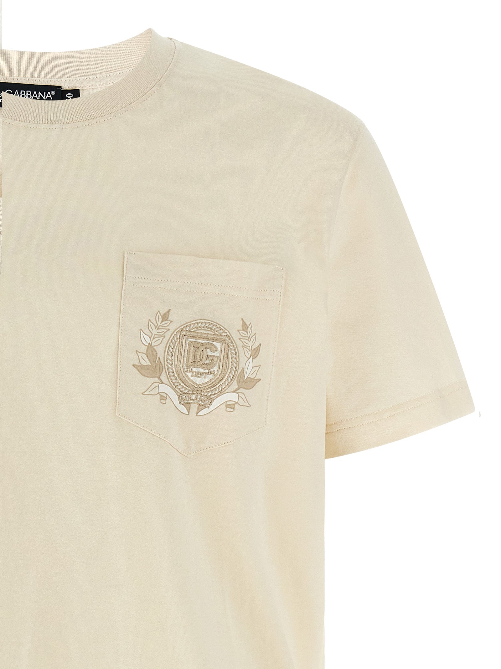 Dolce & Gabbana Embroidery Pocket T-Shirt