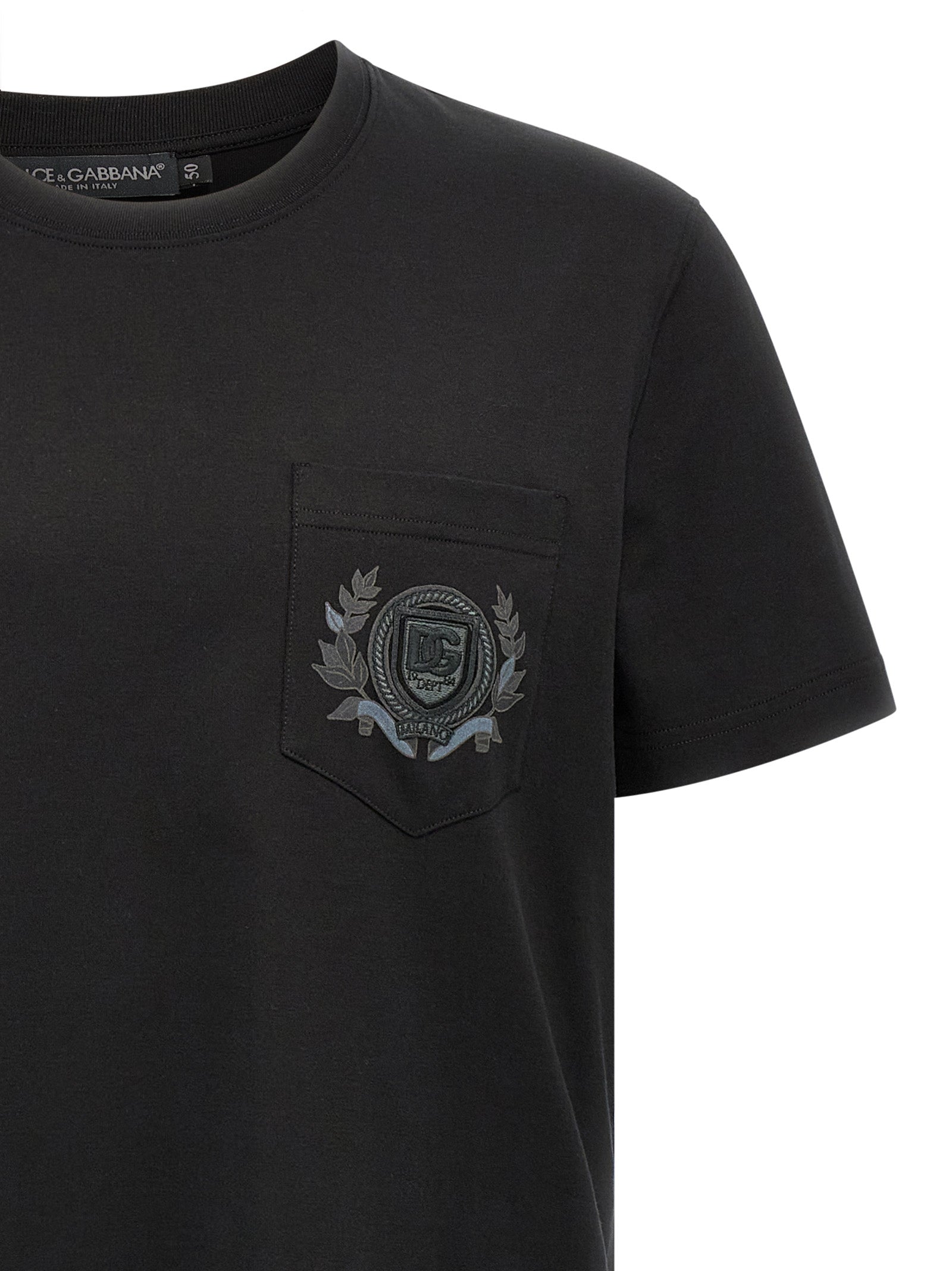 Dolce & Gabbana Embroidery Pocket T-Shirt