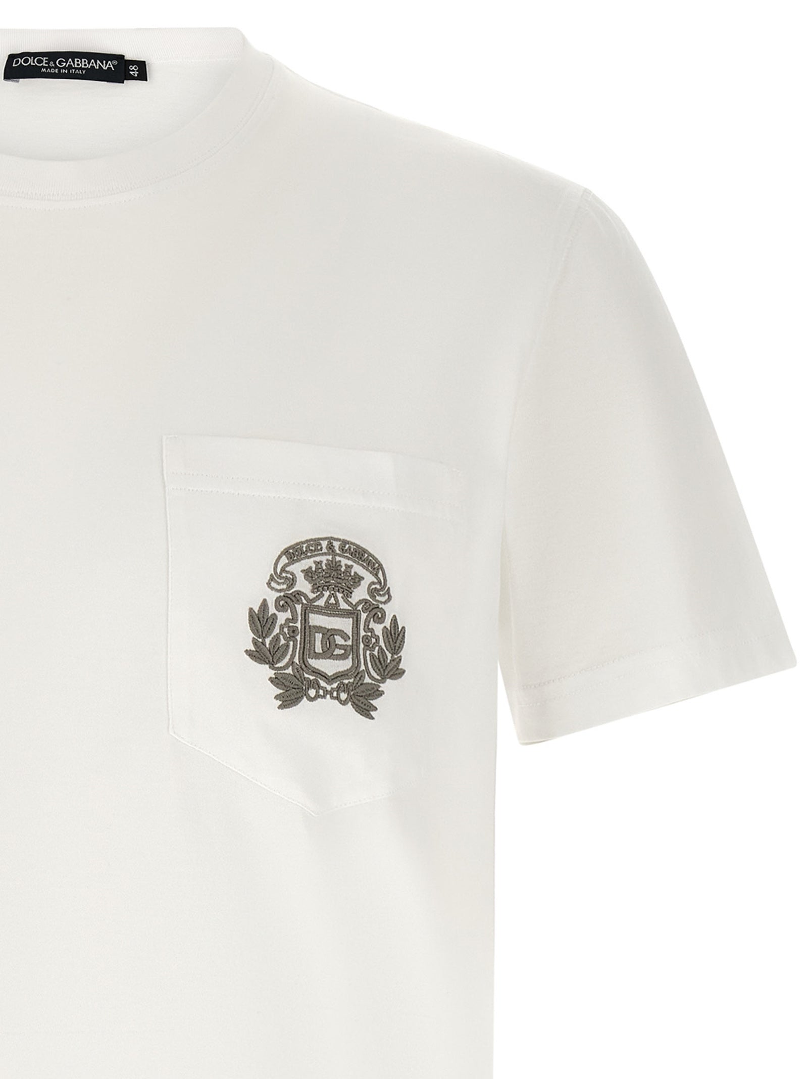 Dolce & Gabbana 'Dg' Embroidered T-Shirt