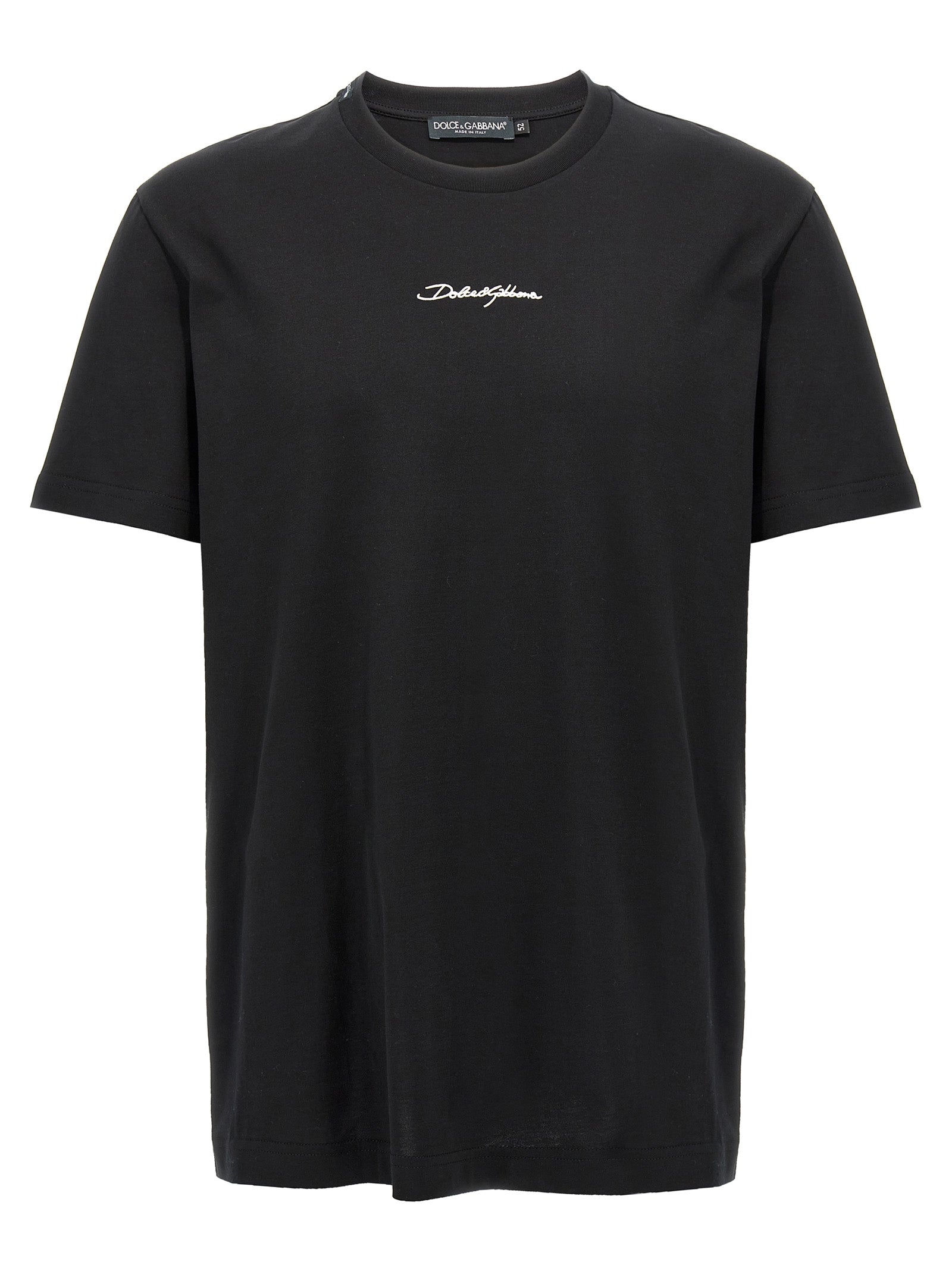 Dolce & Gabbana Logo Embroidery T-Shirt