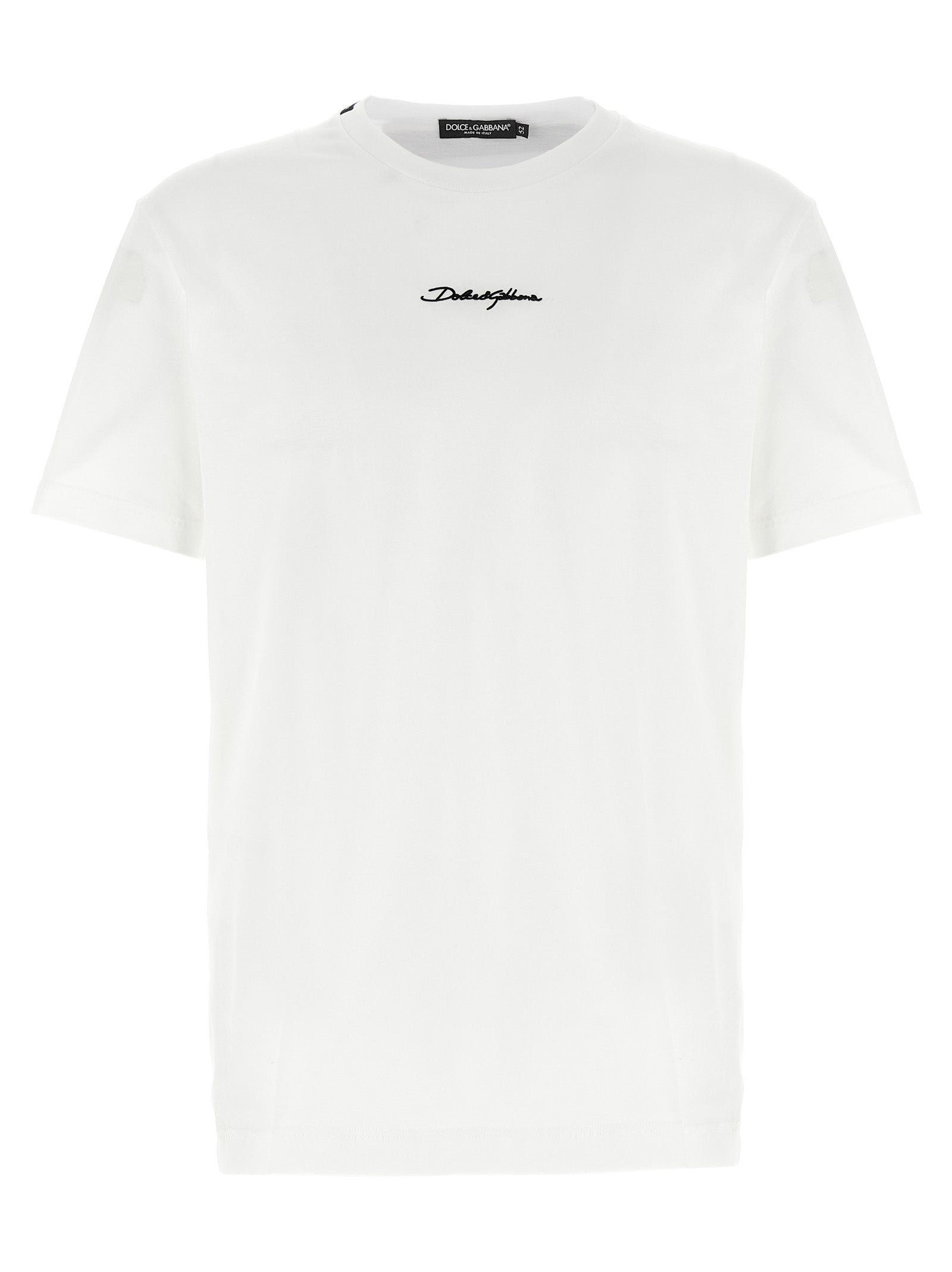 Dolce & Gabbana Logo Embroidery T-Shirt