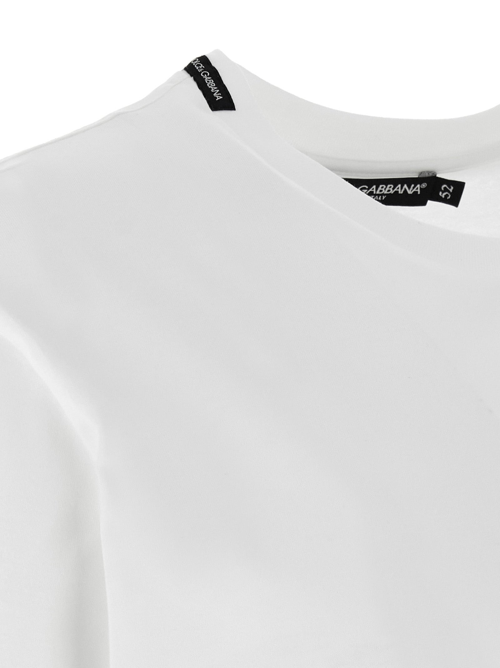 Dolce & Gabbana Logo Embroidery T-Shirt