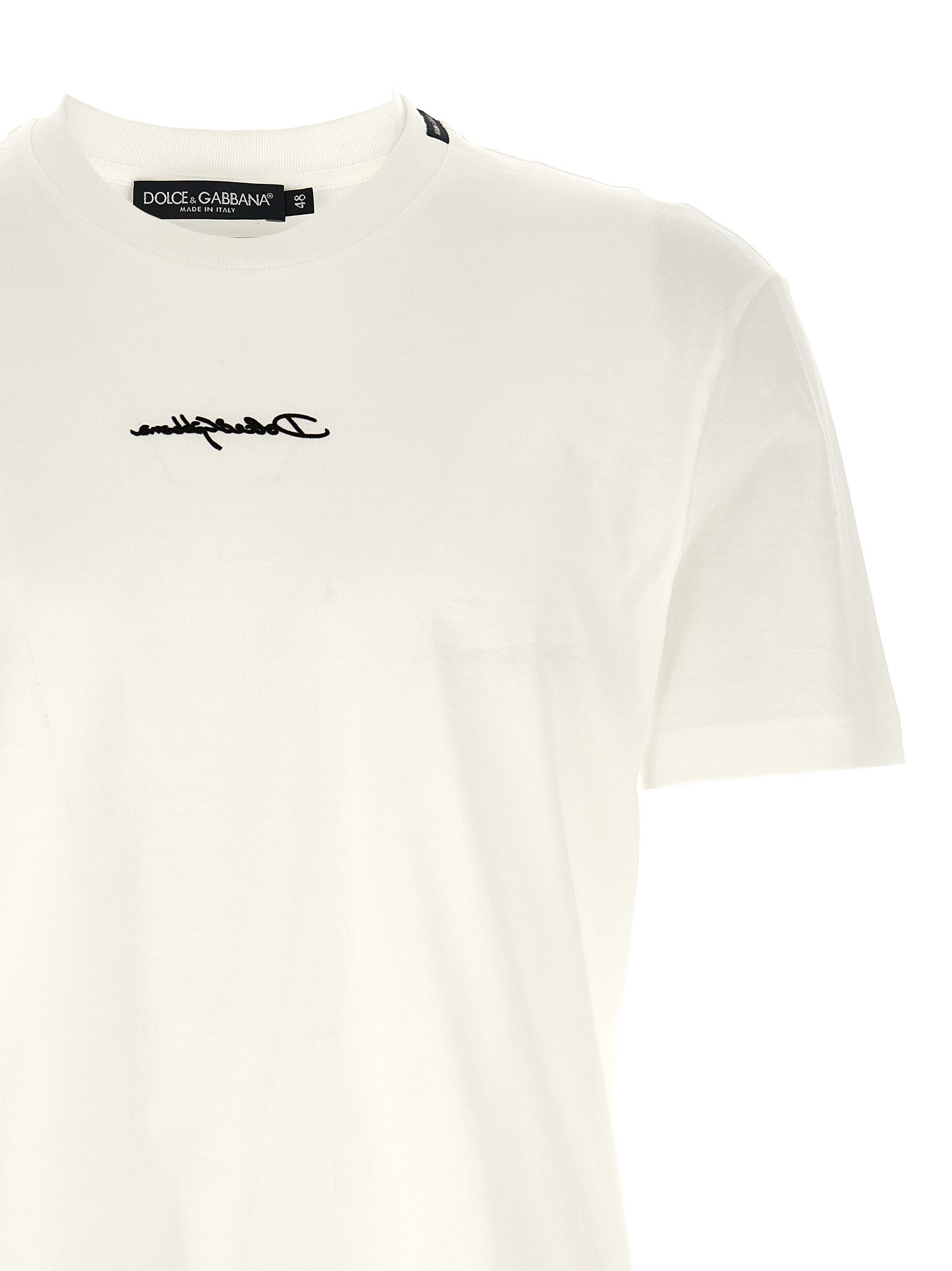 Dolce & Gabbana Logo Patch T-Shirt