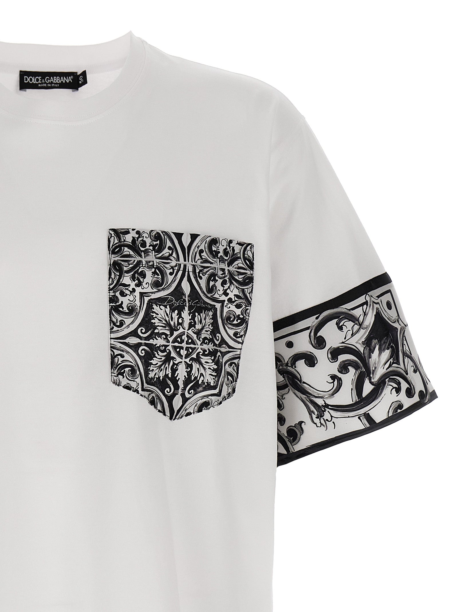 Dolce & Gabbana 'Maiolica' Print T-Shirt