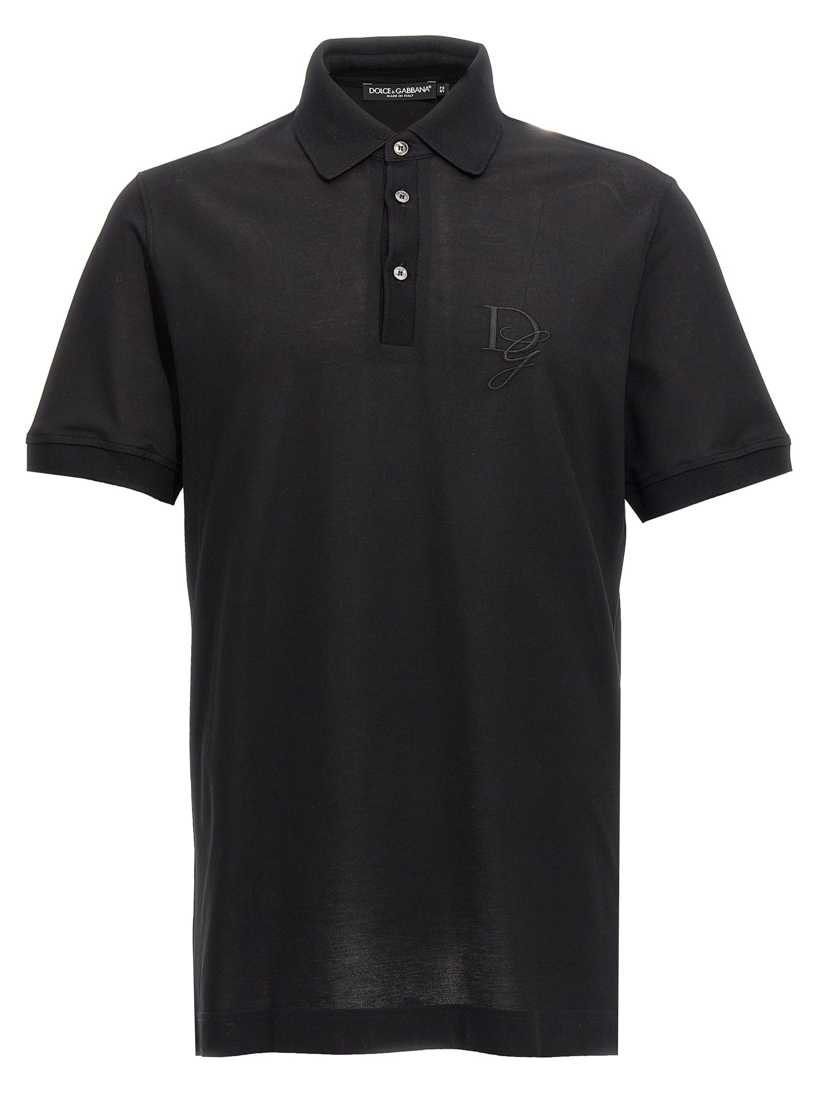 Dolce & Gabbana Logo Embroidery Polo Shirt