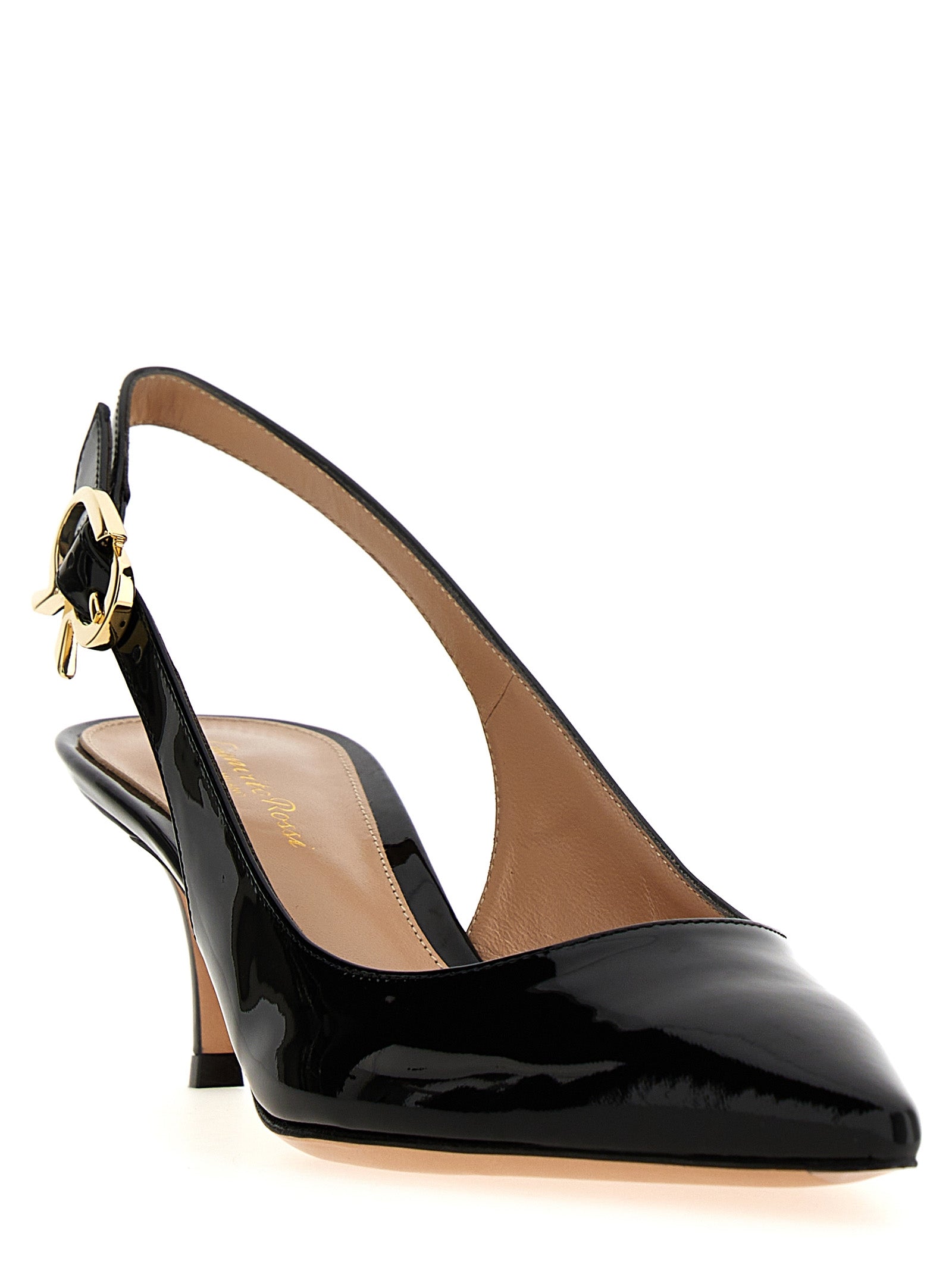 Gianvito Rossi Patent Leather Slingback